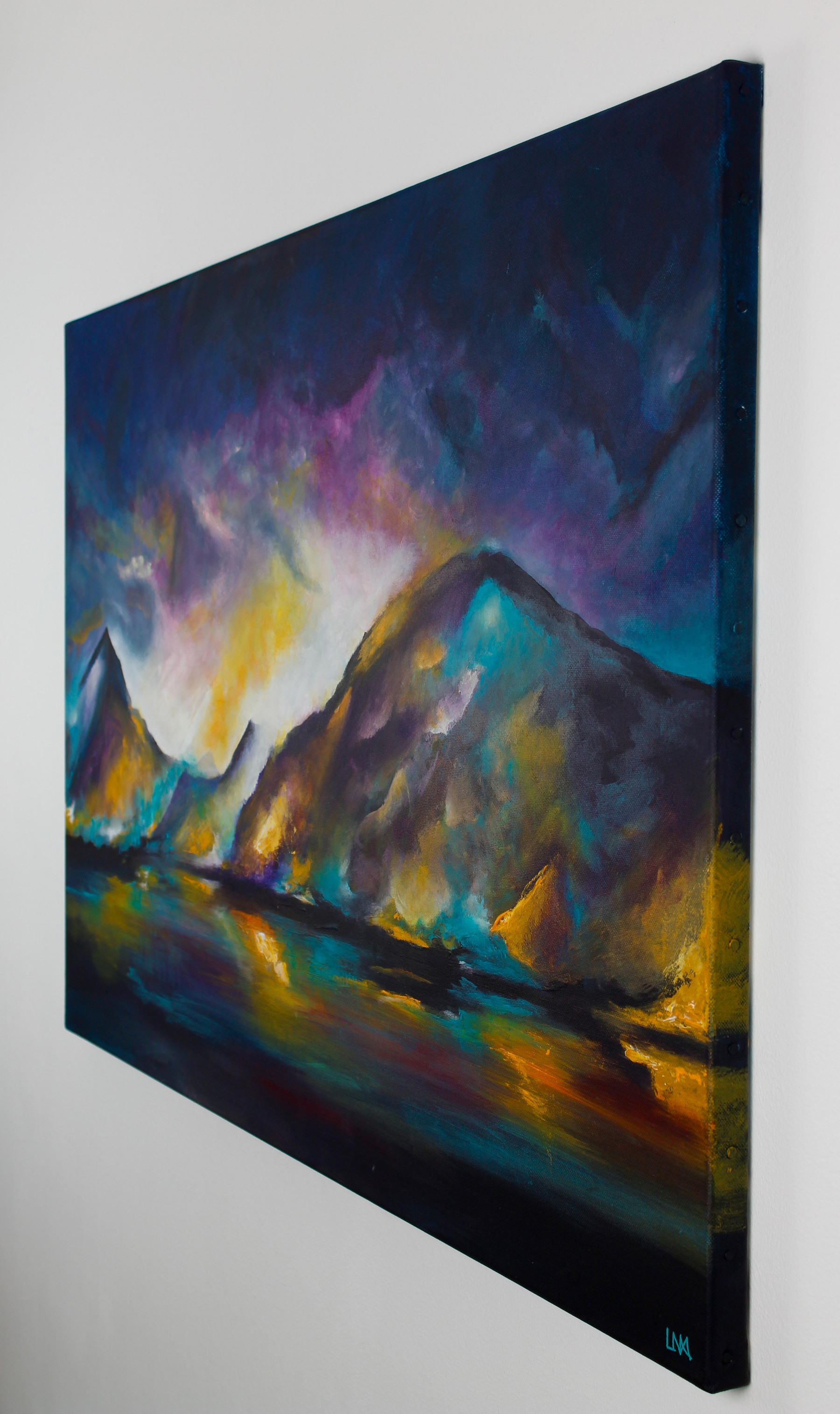 Helena Monniello, Le lit du dragon, painting - Artalistic online contemporary art buying and selling gallery