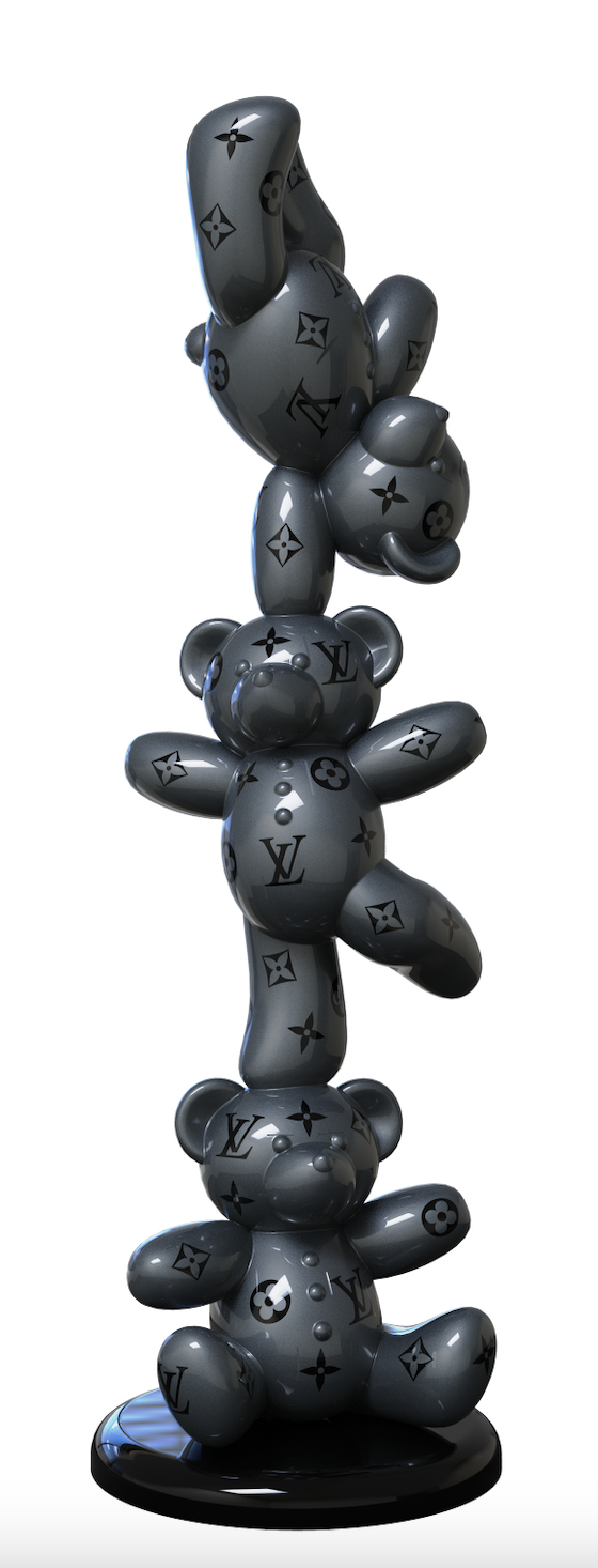 Gacko, Ours trio, sculpture - Artalistic online contemporary art buying and selling gallery