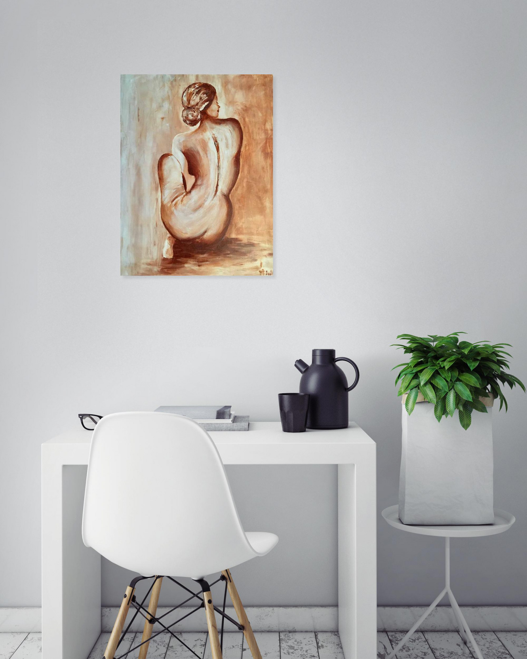 Françoise Augustine, sans titre, painting - Artalistic online contemporary art buying and selling gallery