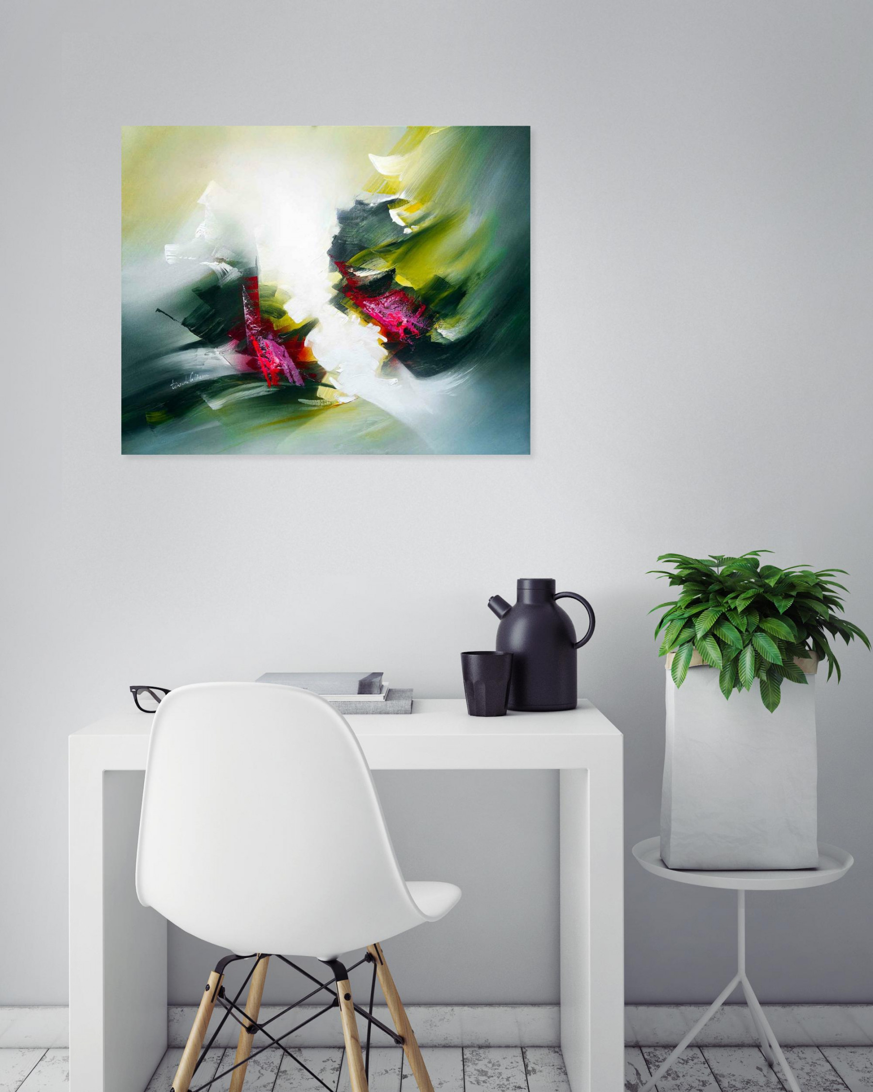 Tenurb-Géneau, Composition 648, painting - Artalistic online contemporary art buying and selling gallery