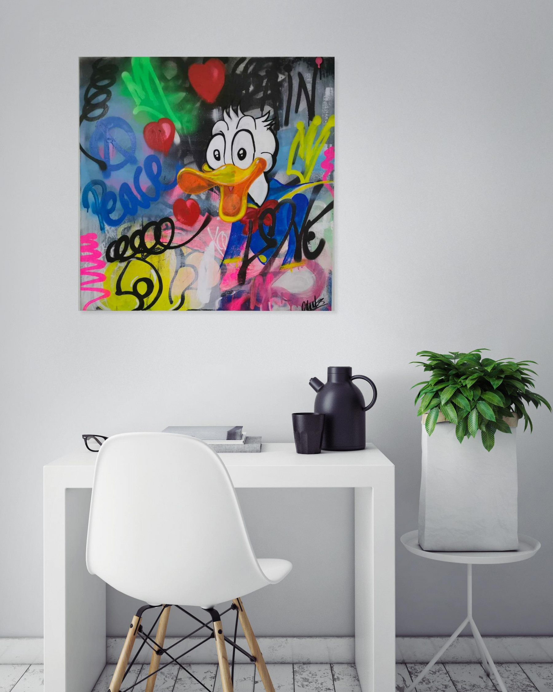ODart, Love at first sight, painting - Artalistic online contemporary art buying and selling gallery
