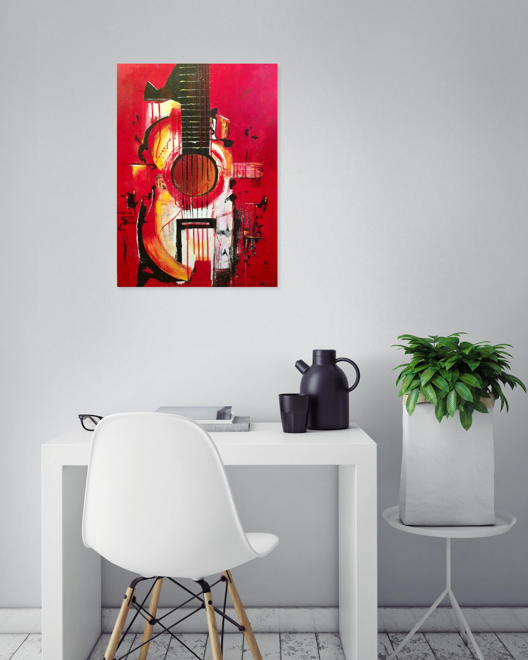 Françoise Augustine, Dissonance, painting - Artalistic online contemporary art buying and selling gallery