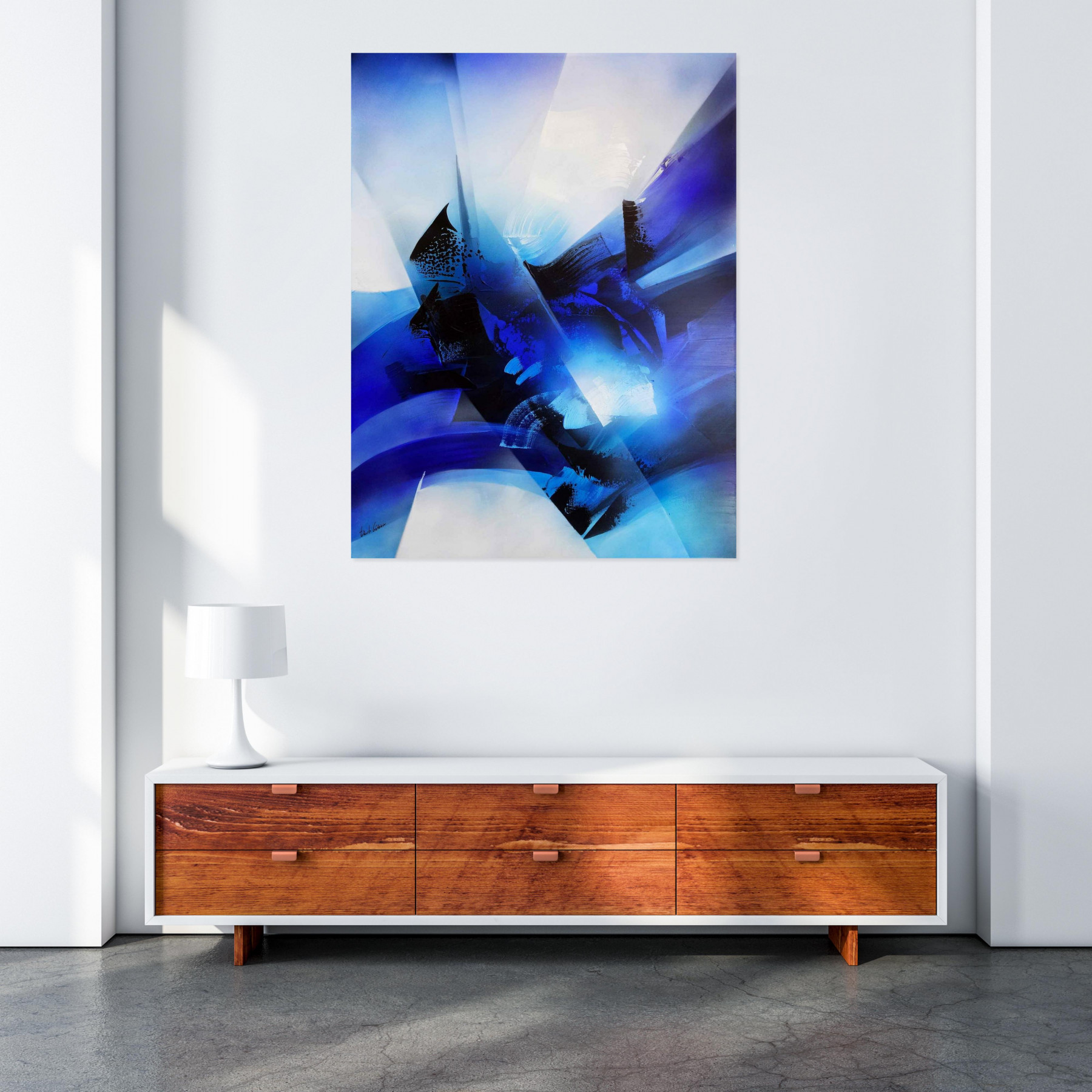 Tenurb-Géneau, Composition 633, painting - Artalistic online contemporary art buying and selling gallery