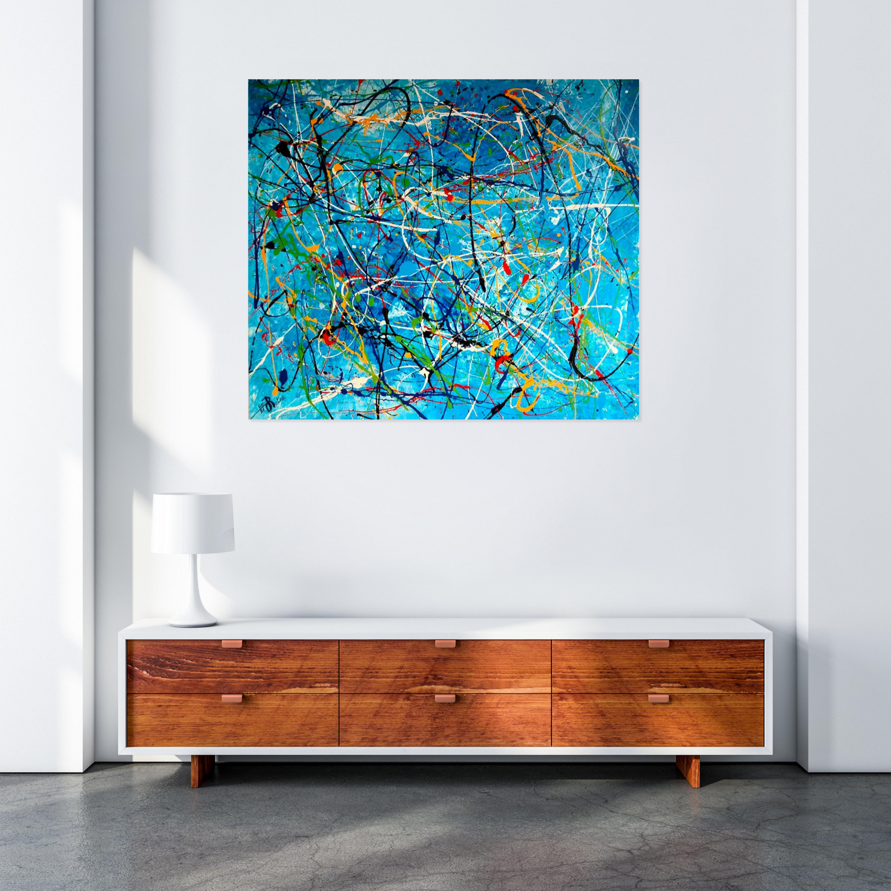 Retne, Malklare#1, painting - Artalistic online contemporary art buying and selling gallery