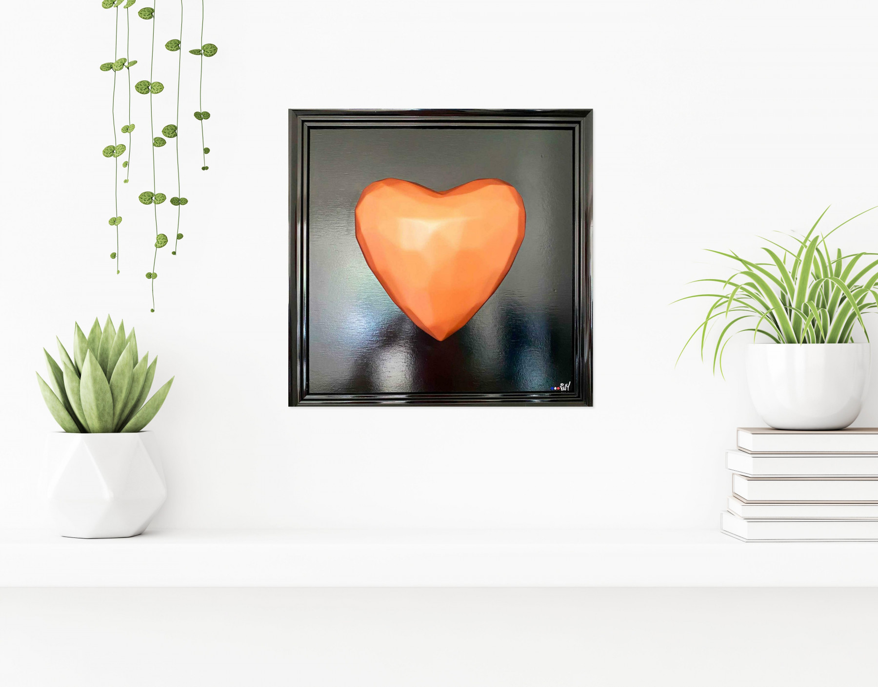 2NY, Heart Love, painting - Artalistic online contemporary art buying and selling gallery