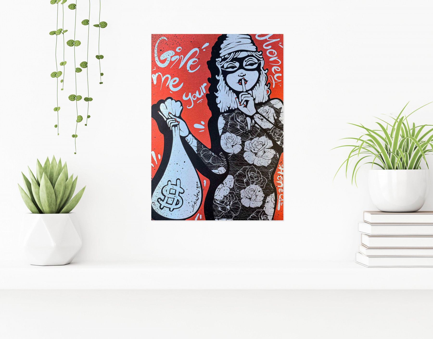 Ewen Gur, Give me your money, honey!, edition - Artalistic online contemporary art buying and selling gallery