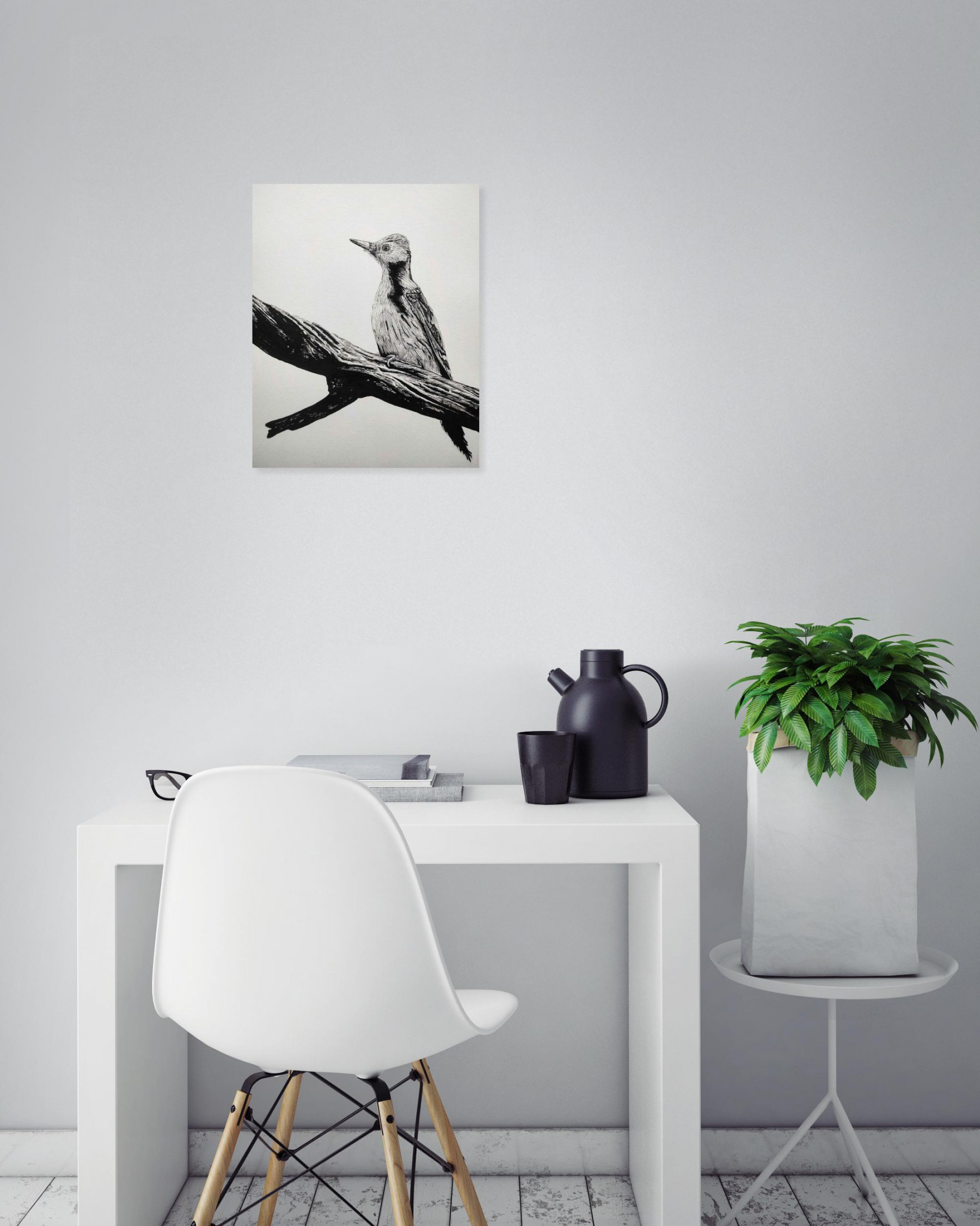 Lucile Maury, Pic épeiche, drawing - Artalistic online contemporary art buying and selling gallery
