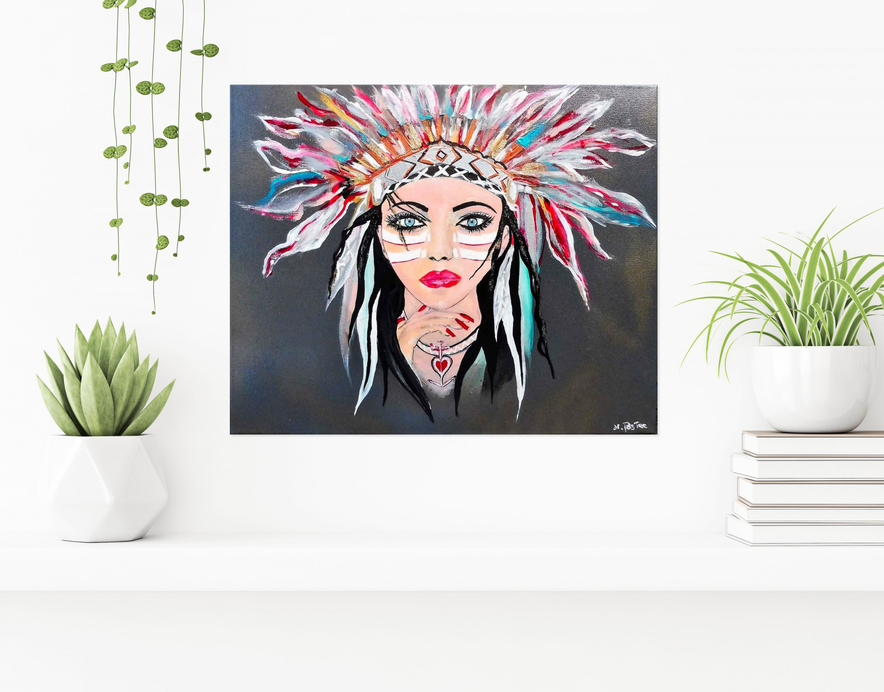 Nicolas Postec, Maïzzy, painting - Artalistic online contemporary art buying and selling gallery