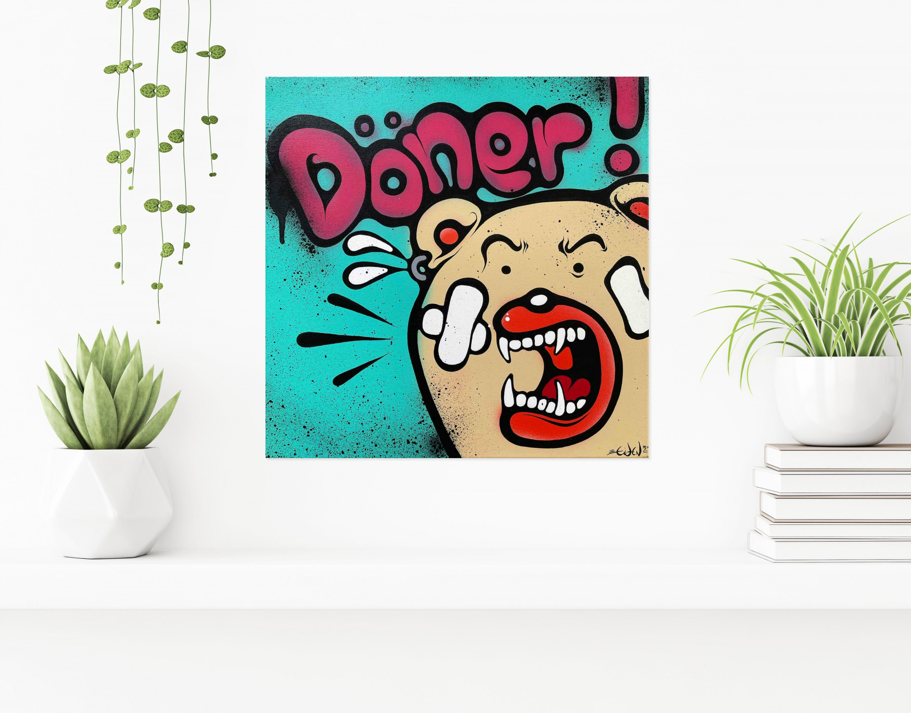 Ewen Gur, Bärenhunger, painting - Artalistic online contemporary art buying and selling gallery