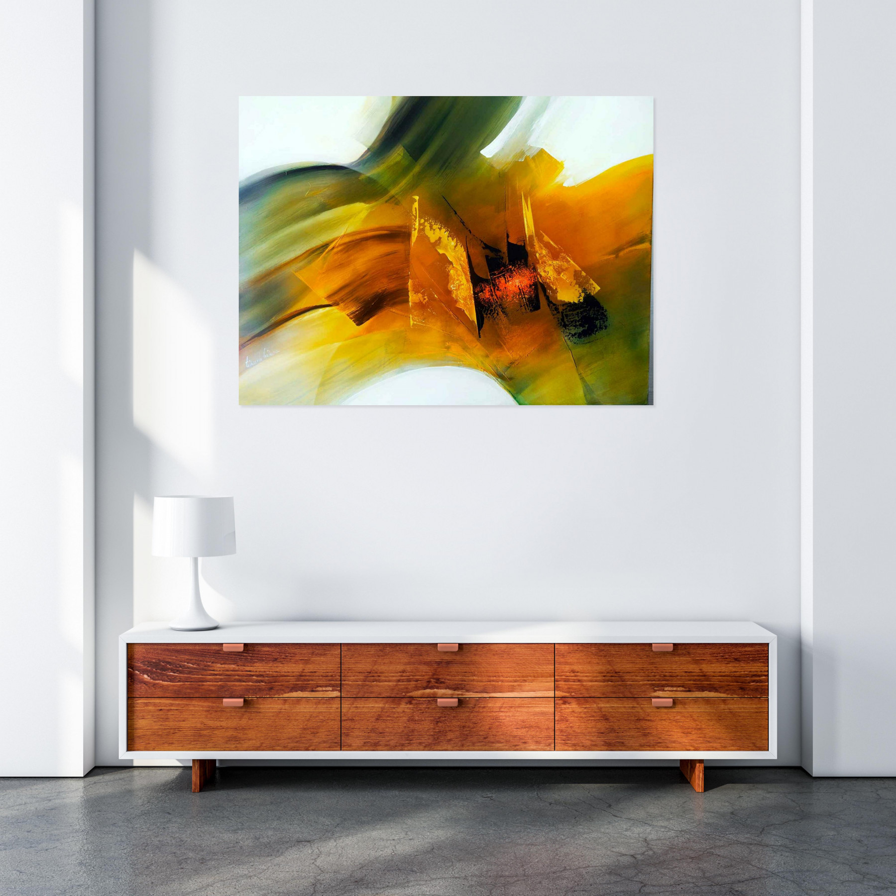 Tenurb-Géneau, composition 704, painting - Artalistic online contemporary art buying and selling gallery