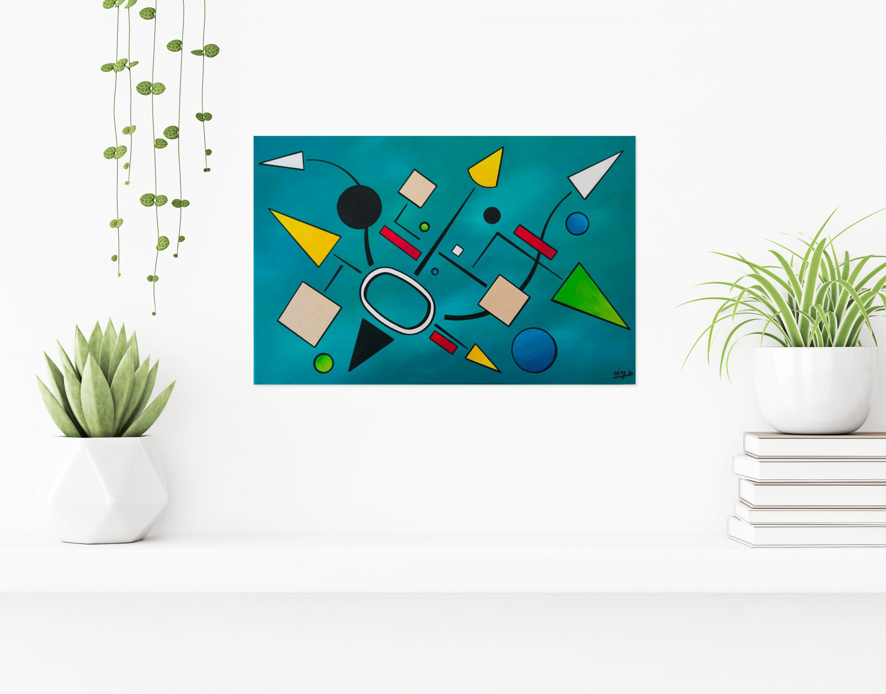 Rémy Demestre, Agonidae, painting - Artalistic online contemporary art buying and selling gallery