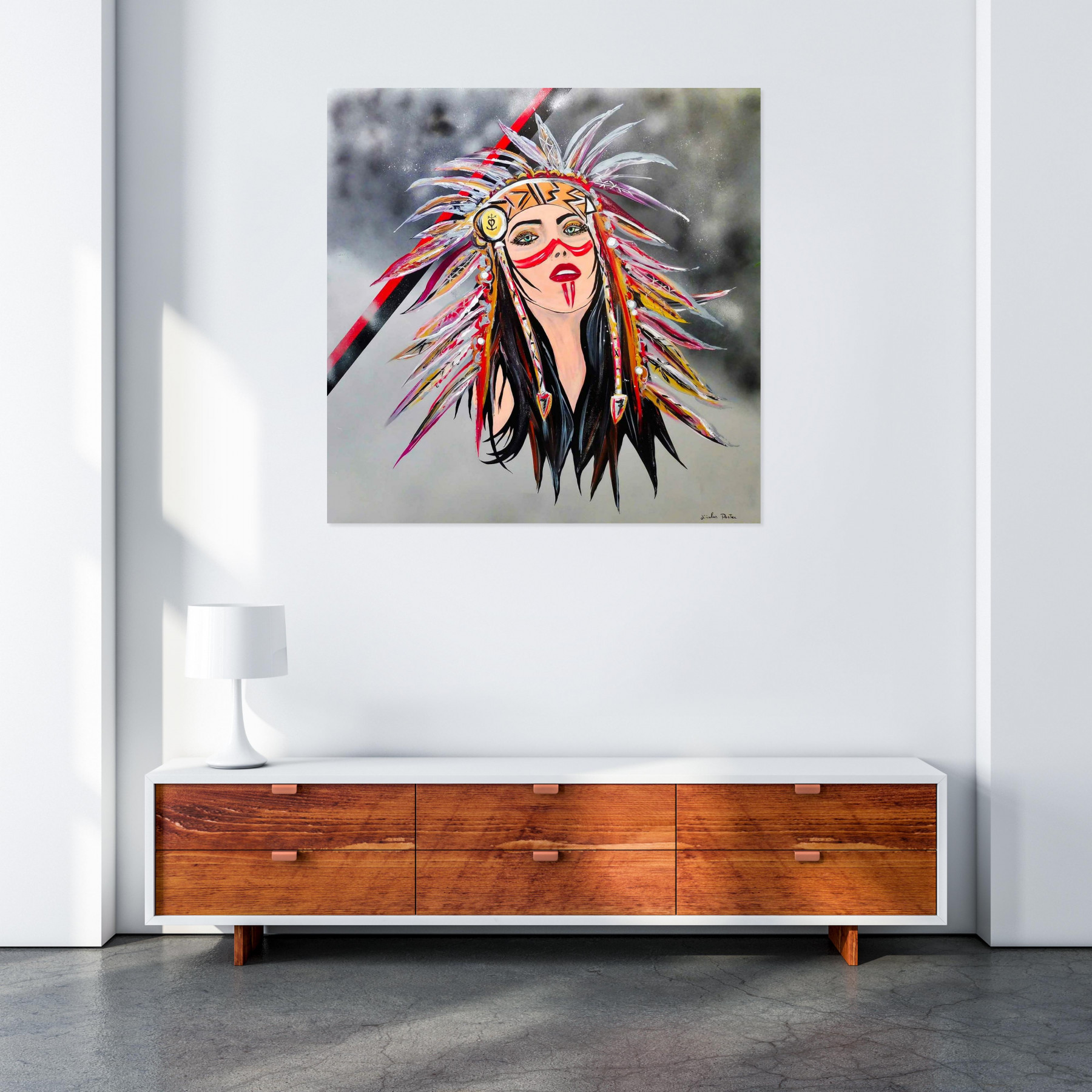 Nicolas Postec, Chenoa, painting - Artalistic online contemporary art buying and selling gallery