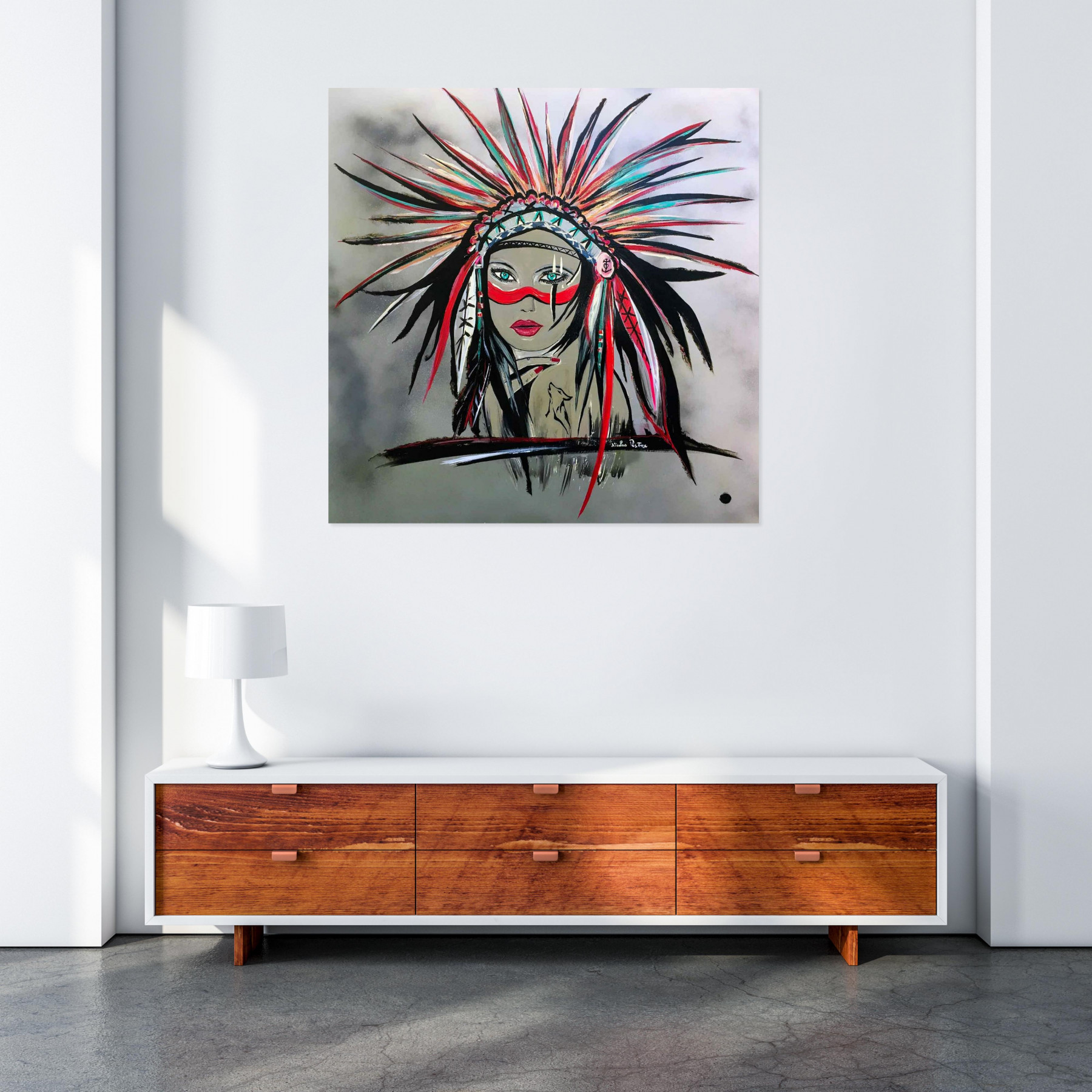 Nicolas Postec, Tala, painting - Artalistic online contemporary art buying and selling gallery