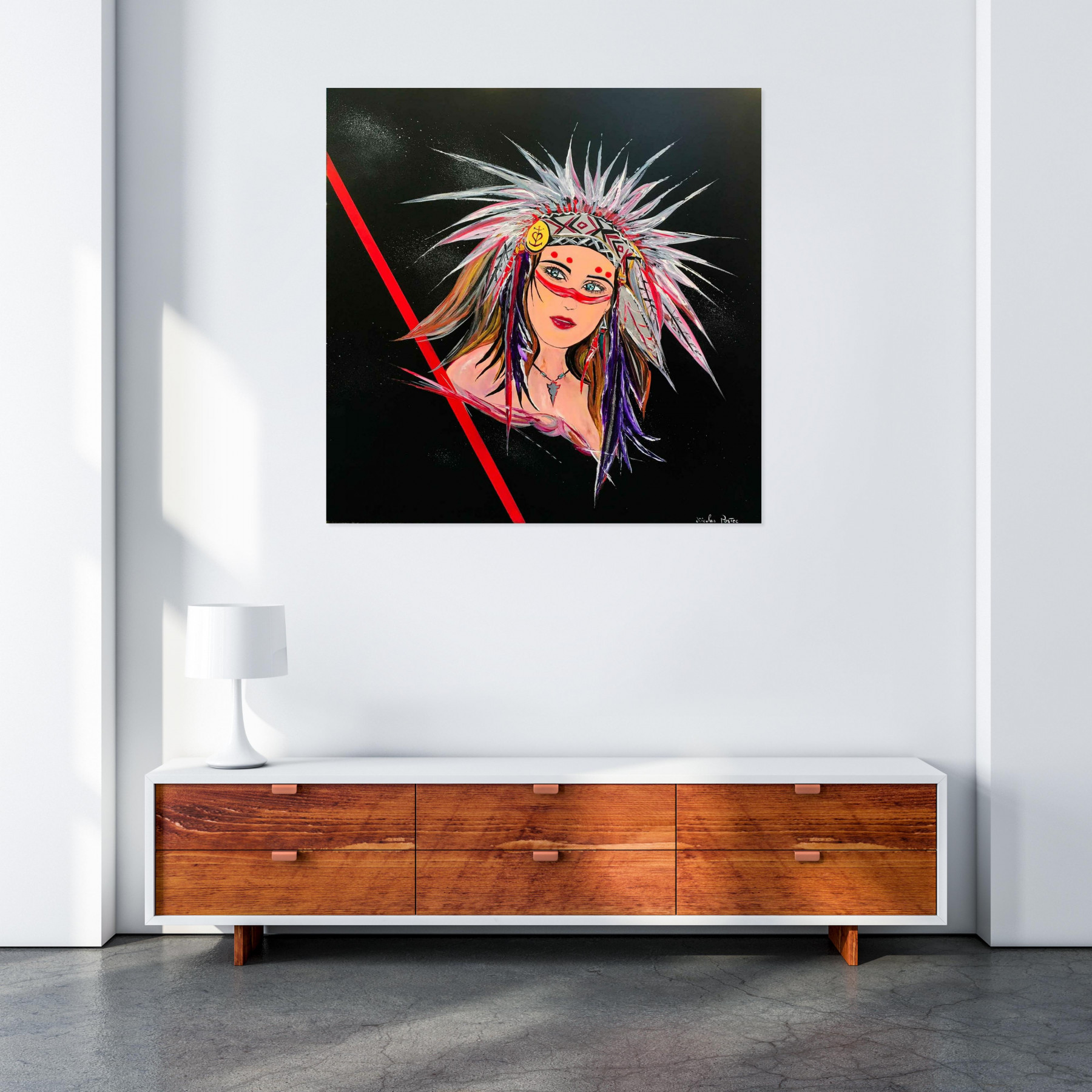 Nicolas Postec, Olathe, painting - Artalistic online contemporary art buying and selling gallery