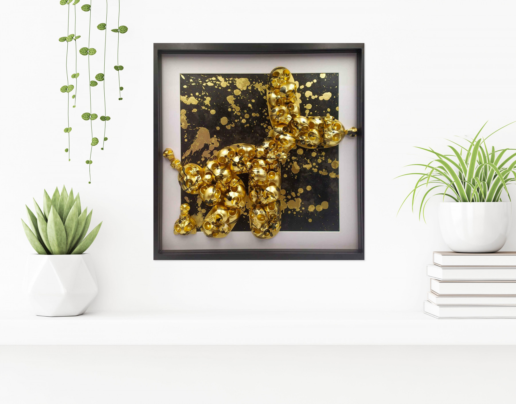VL, Skull Koons, painting - Artalistic online contemporary art buying and selling gallery