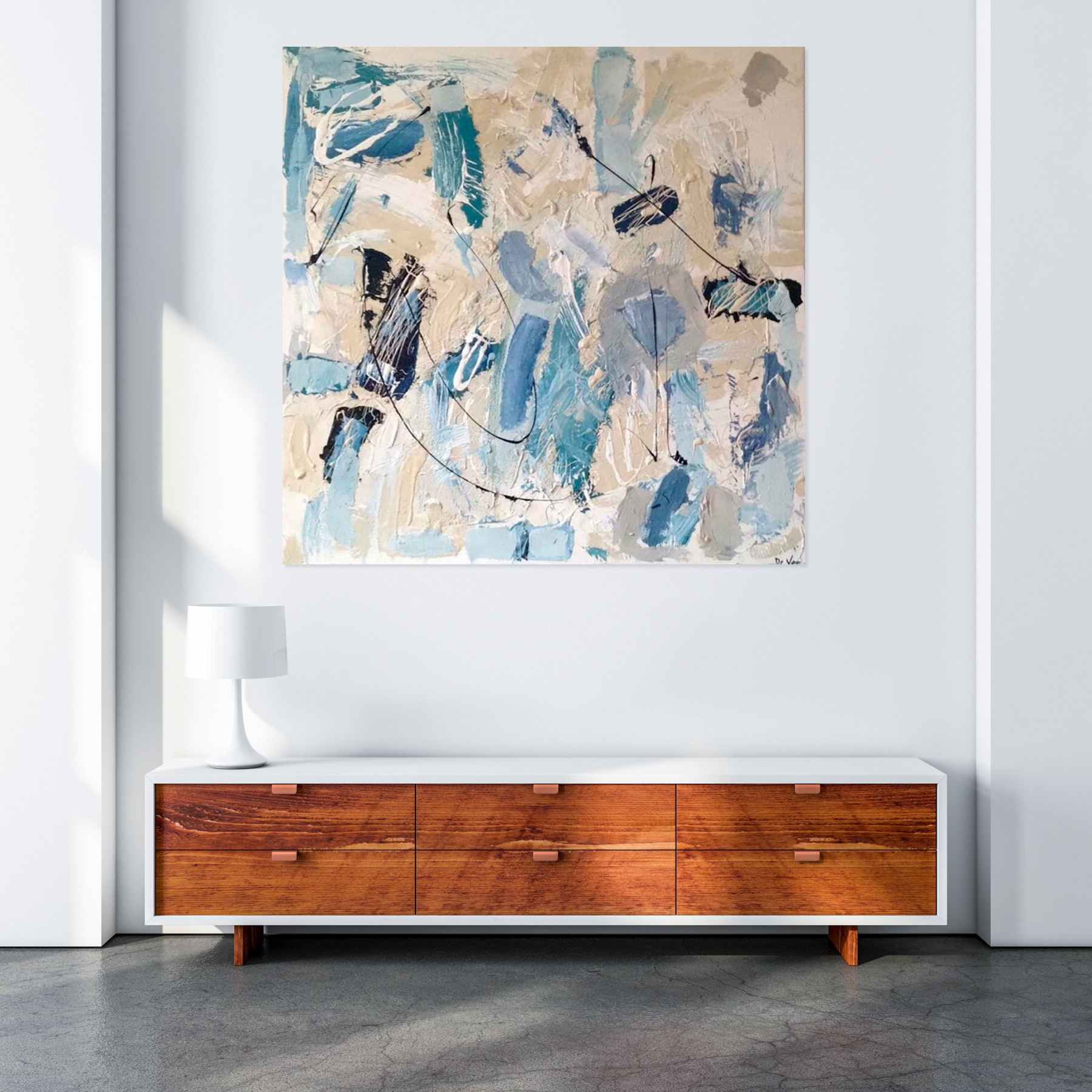 De Voc, vent frais, painting - Artalistic online contemporary art buying and selling gallery