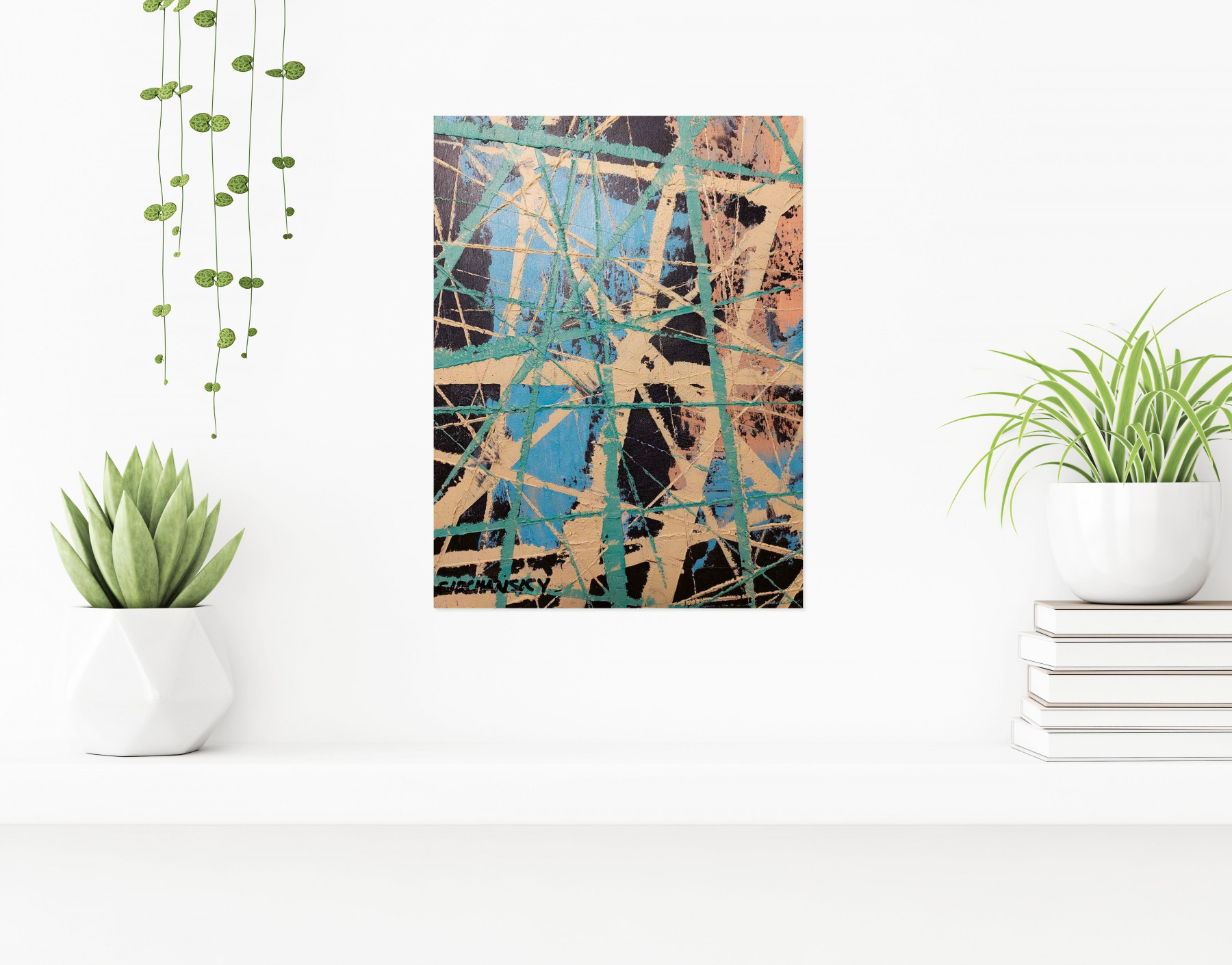 Joël Circhanski, 017, painting - Artalistic online contemporary art buying and selling gallery