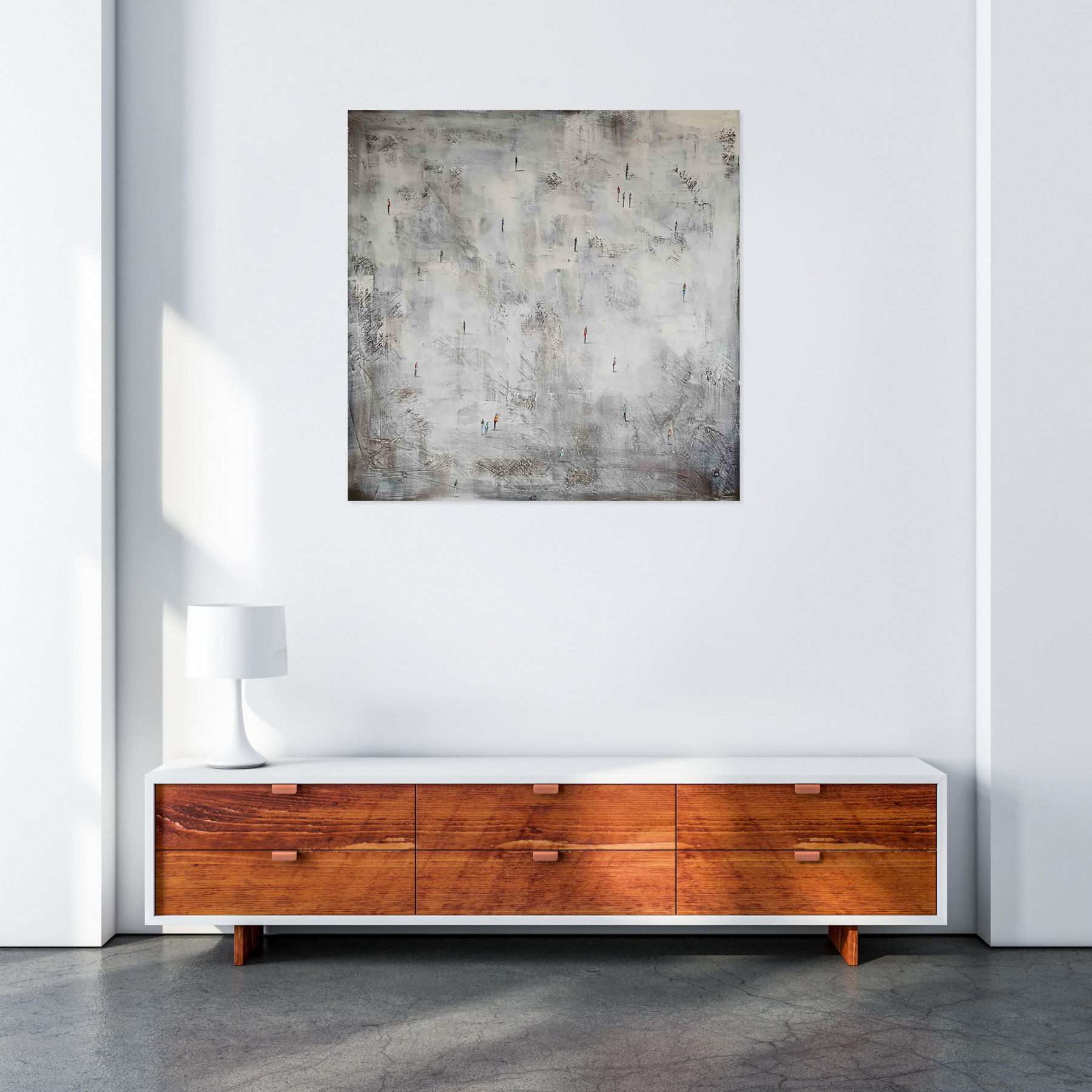Filip Lozinski, Looking for, painting - Artalistic online contemporary art buying and selling gallery