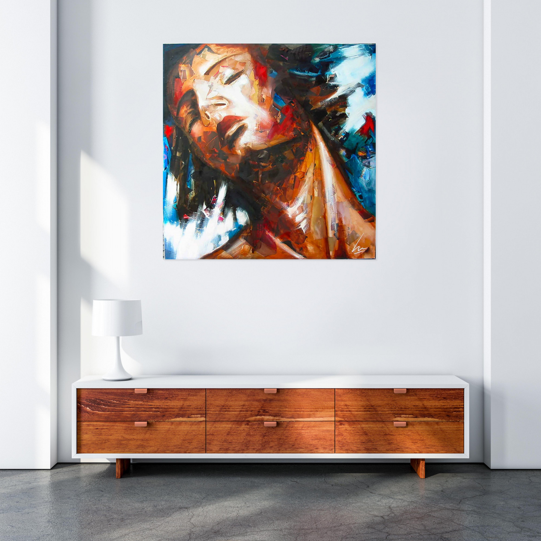 Nathalie Lemaitre, L'indomptable, painting - Artalistic online contemporary art buying and selling gallery
