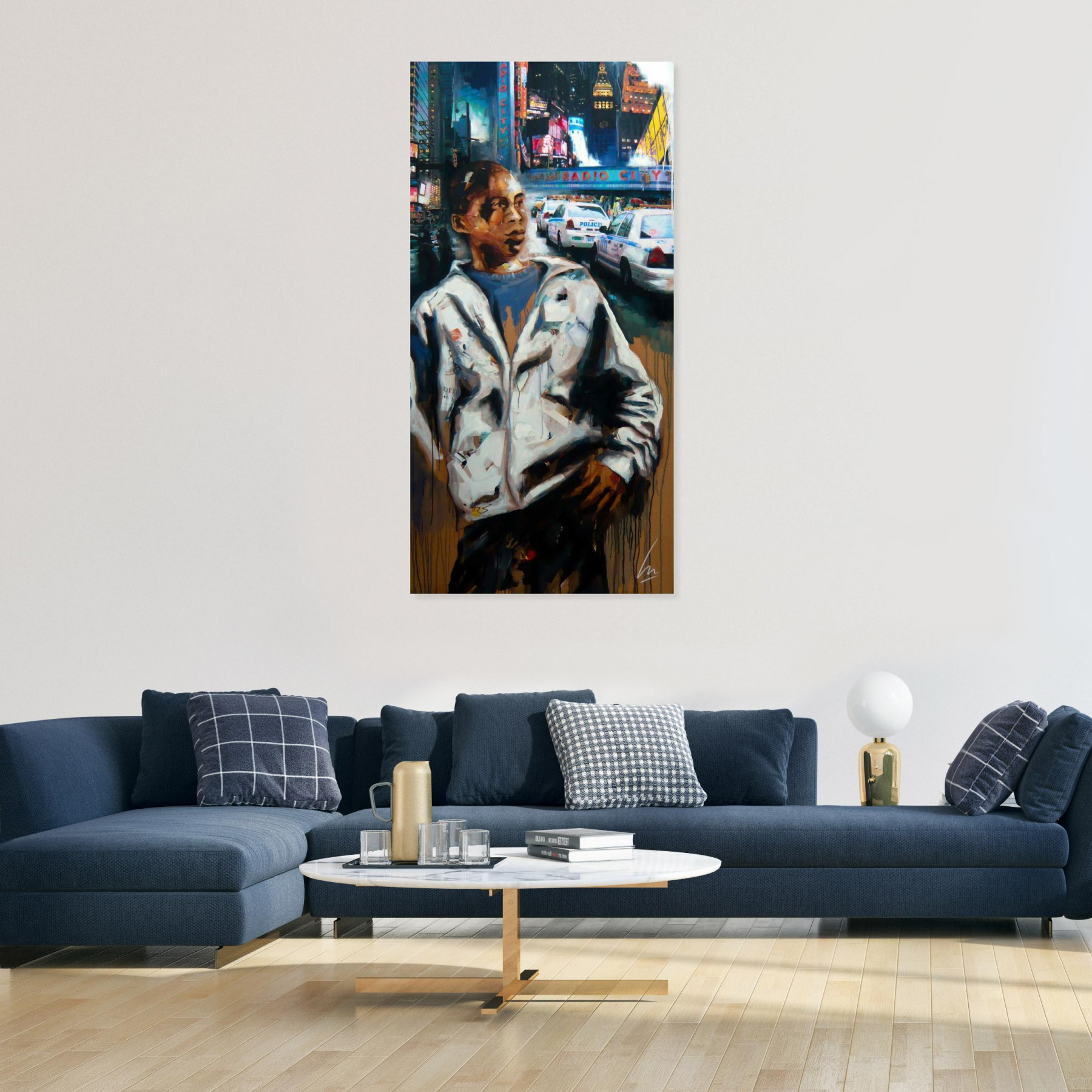 Nathalie Lemaitre, I am city NY, painting - Artalistic online contemporary art buying and selling gallery