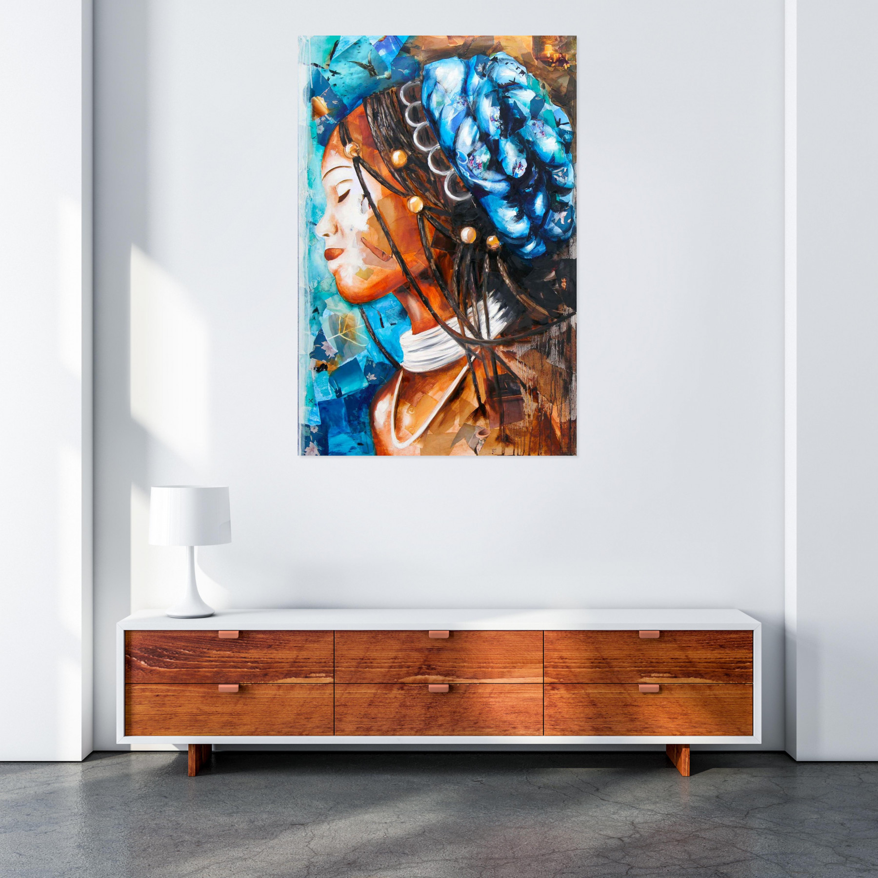 Nathalie Lemaitre, Le soleil donne, painting - Artalistic online contemporary art buying and selling gallery