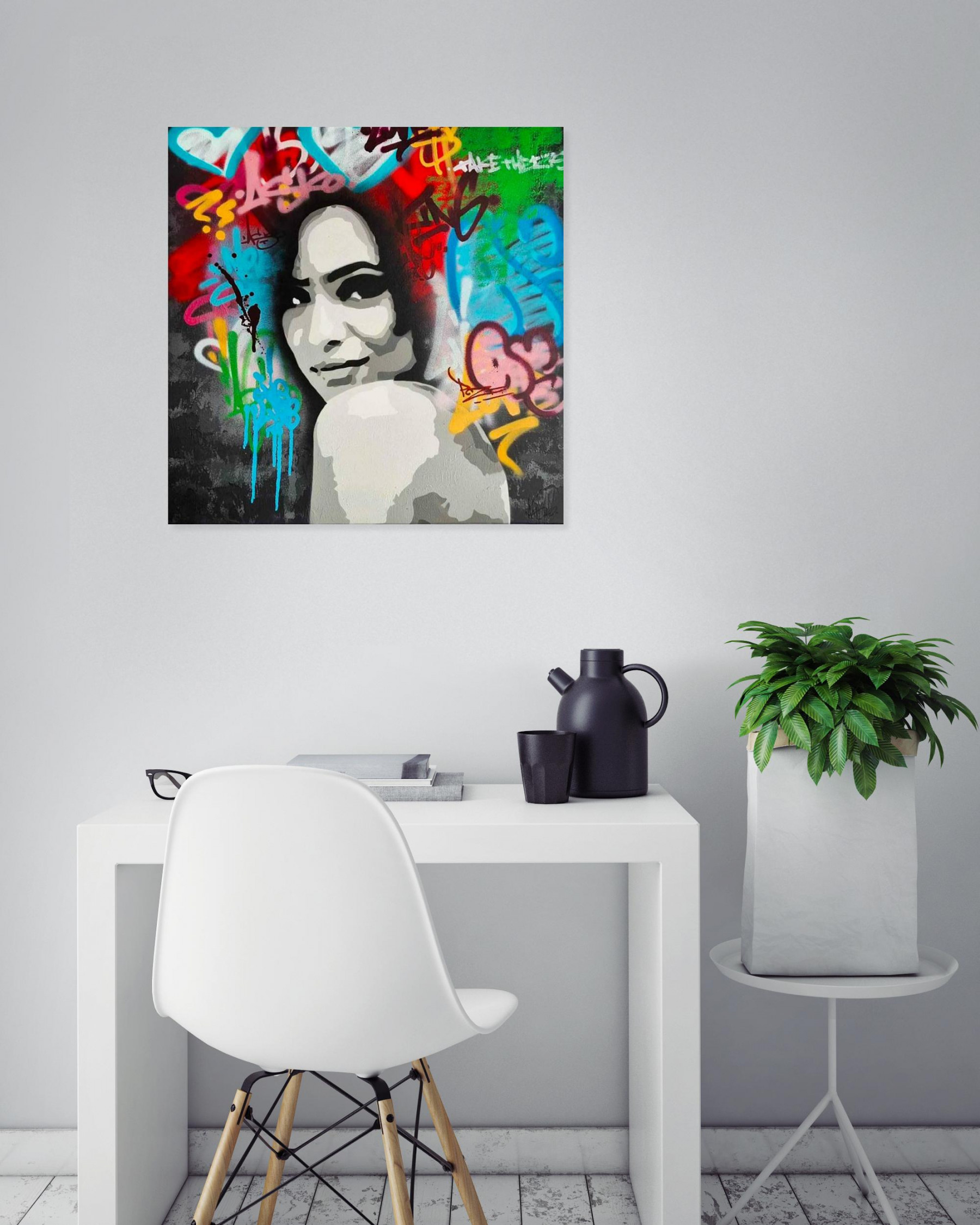 Asko, on the mind, painting - Artalistic online contemporary art buying and selling gallery