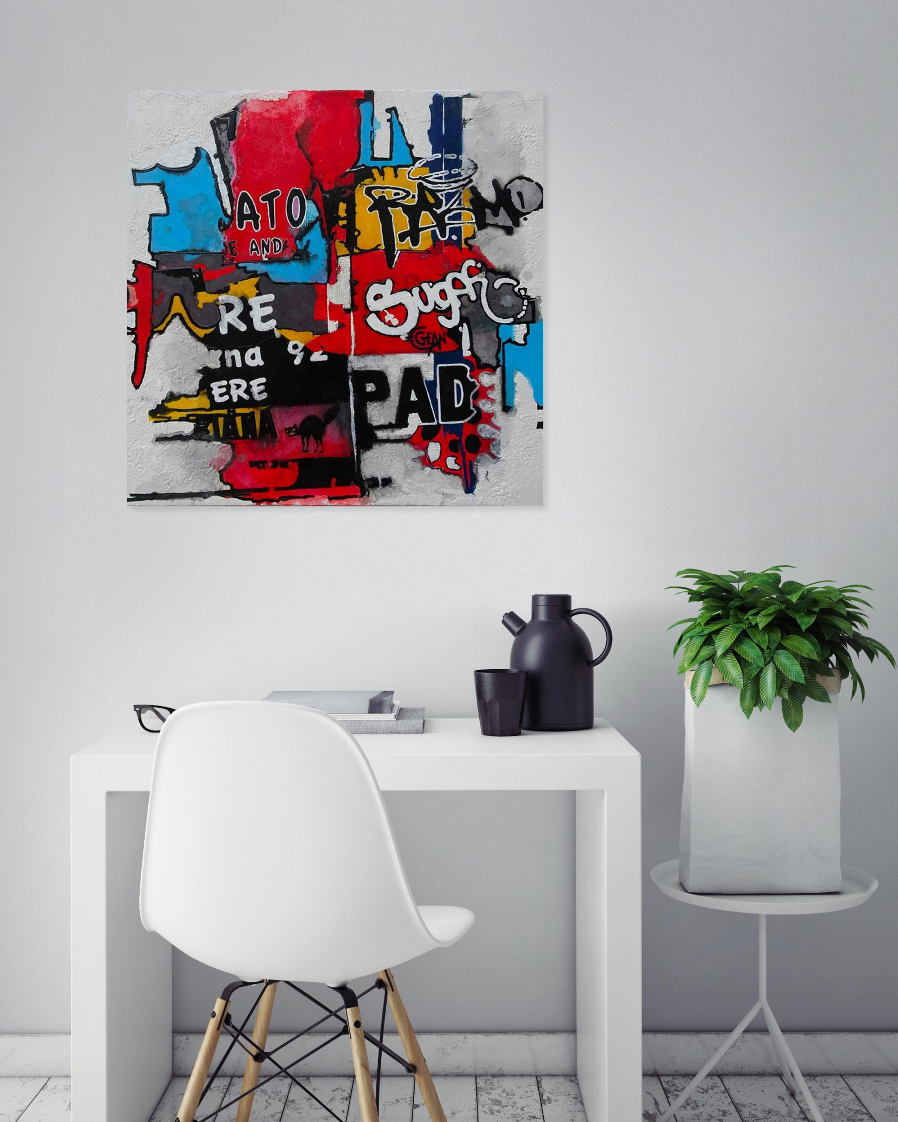 Claude Géan, anonymurs, painting - Artalistic online contemporary art buying and selling gallery