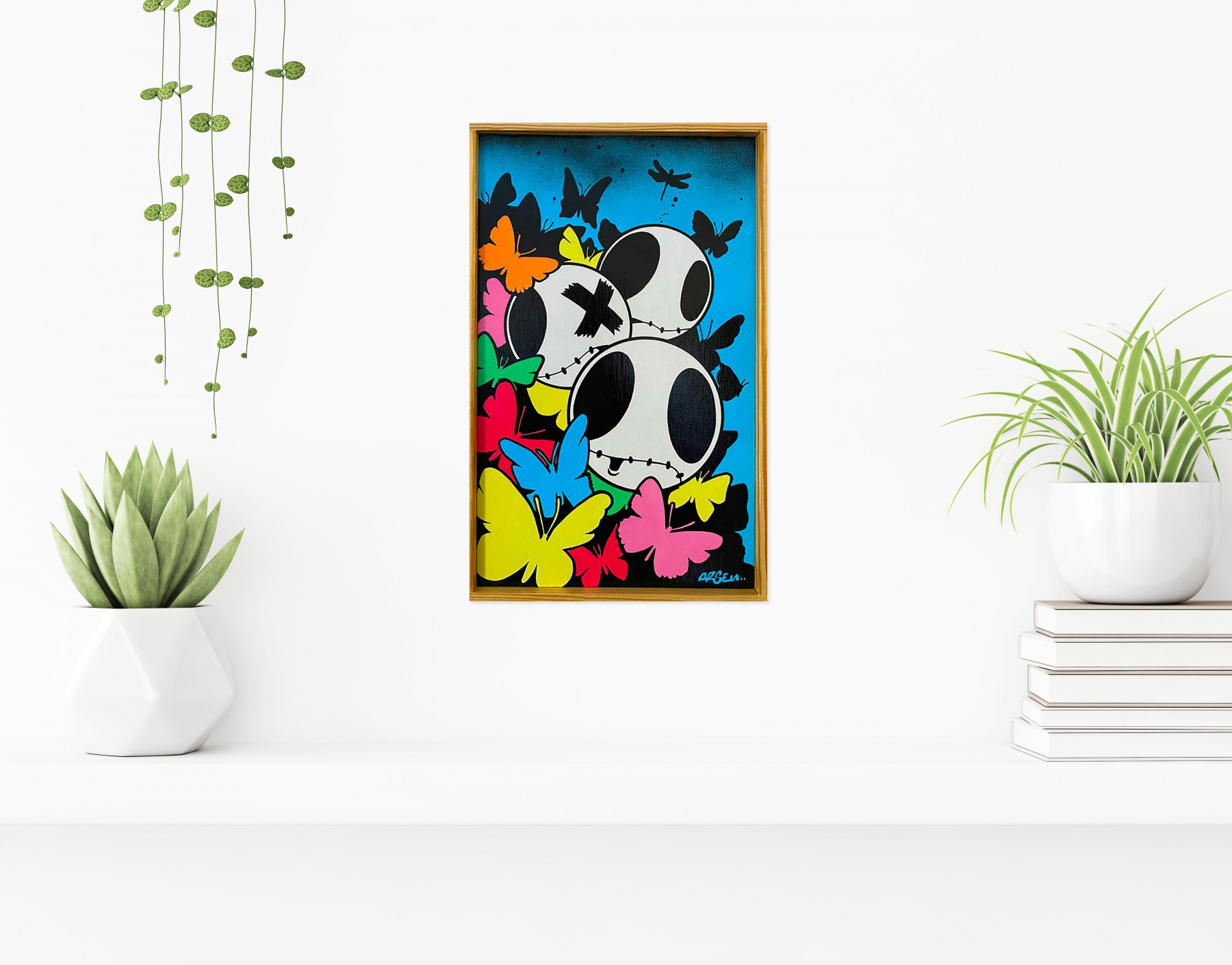 Arsen, papillonage, painting - Artalistic online contemporary art buying and selling gallery