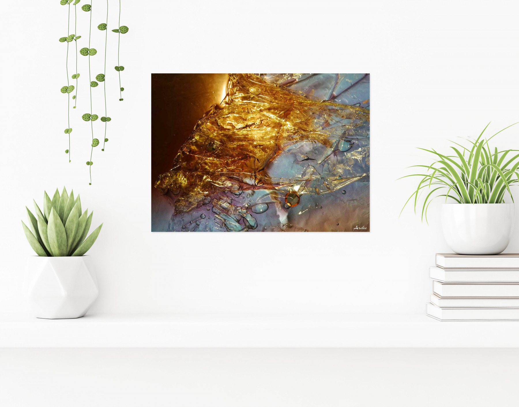 Arelec, Cheval d'or, photo - Artalistic online contemporary art buying and selling gallery