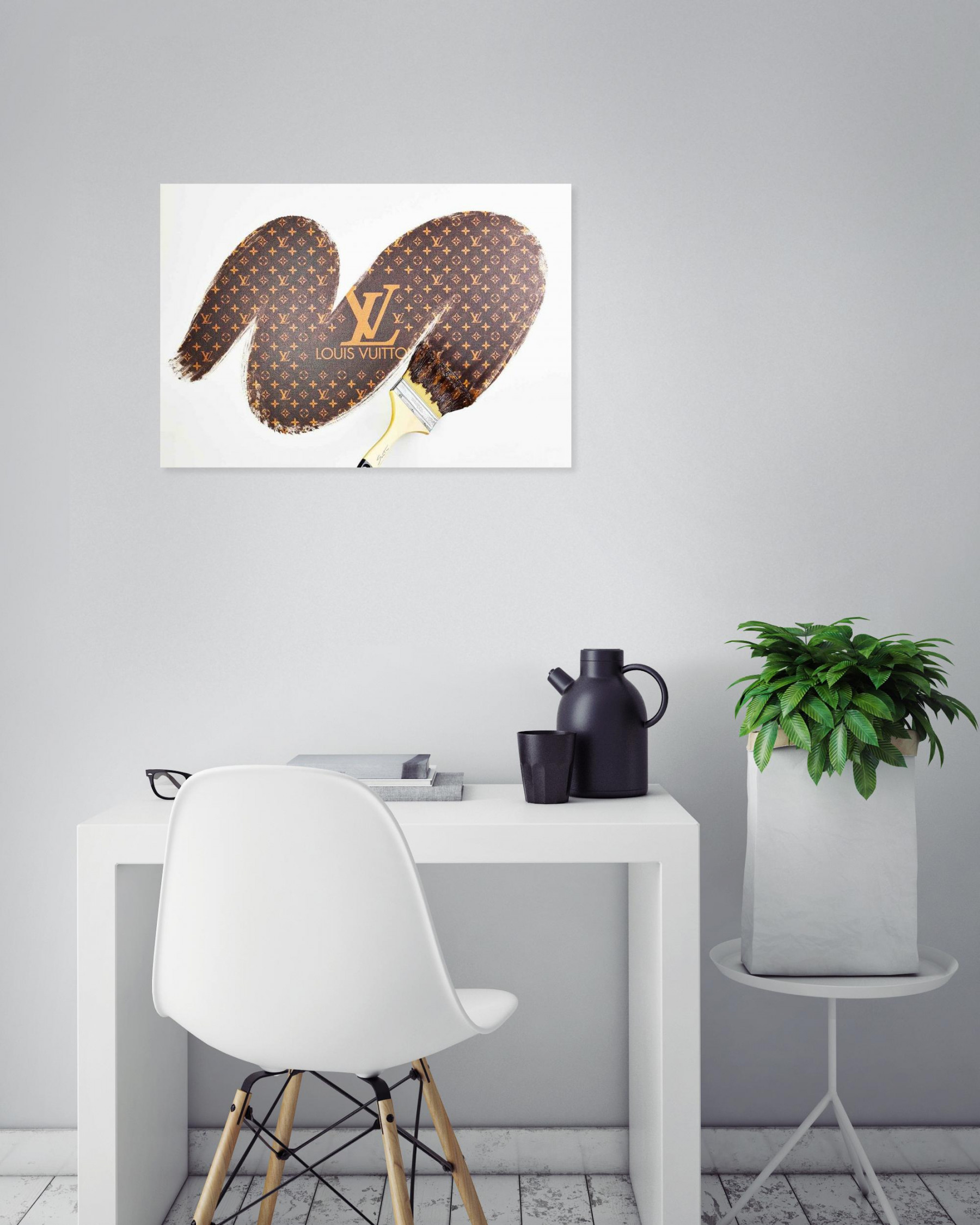 Santicri, Déjà-vu Louis Vuitton, painting - Artalistic online contemporary art buying and selling gallery