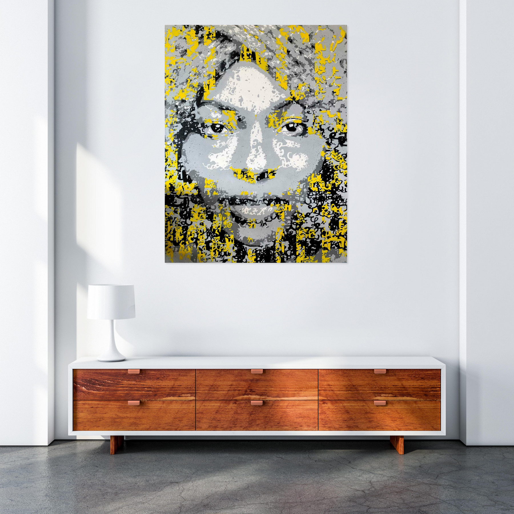 Lucie Lith, Black lives matter, painting - Artalistic online contemporary art buying and selling gallery