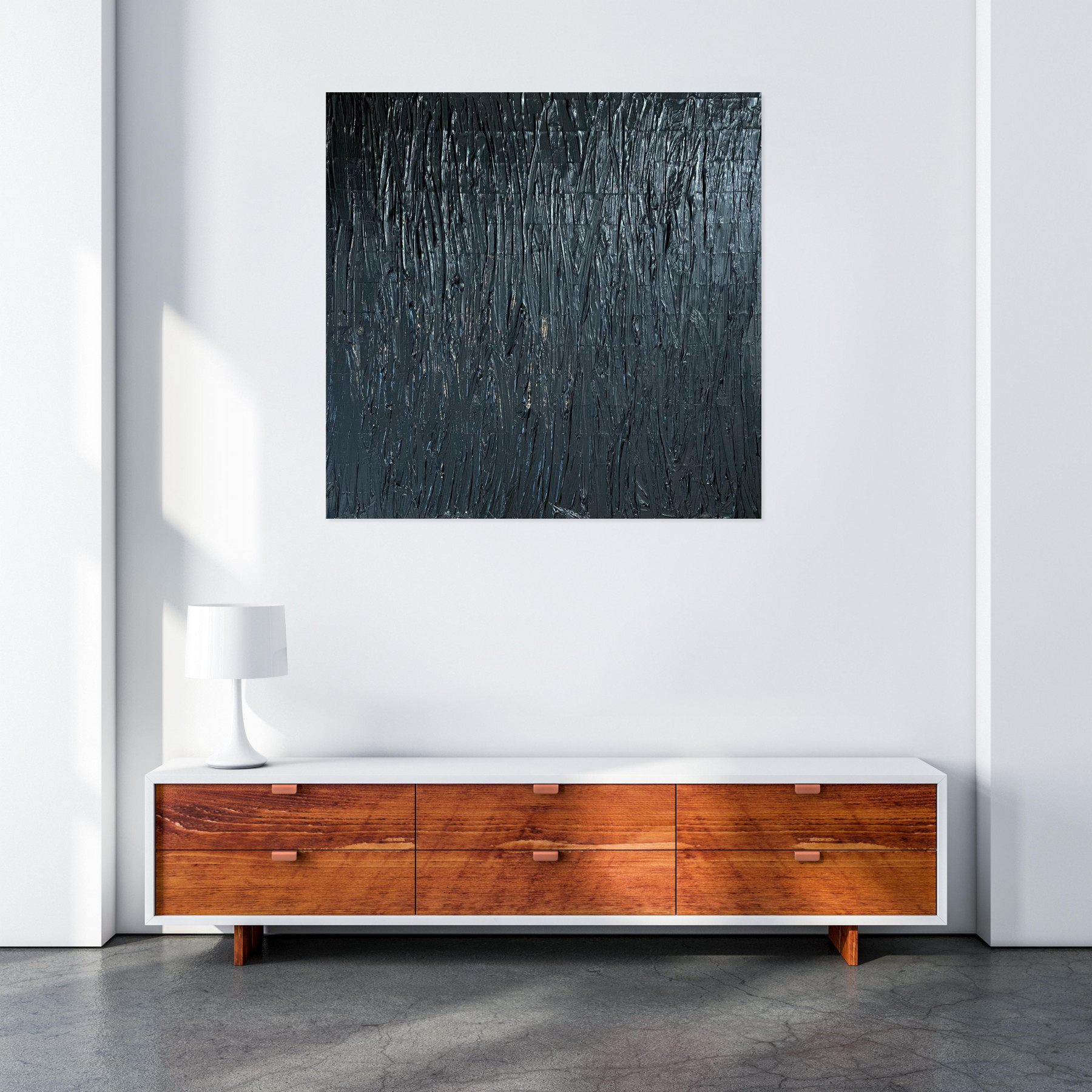 Bobby J., Coeur de nuit, painting - Artalistic online contemporary art buying and selling gallery