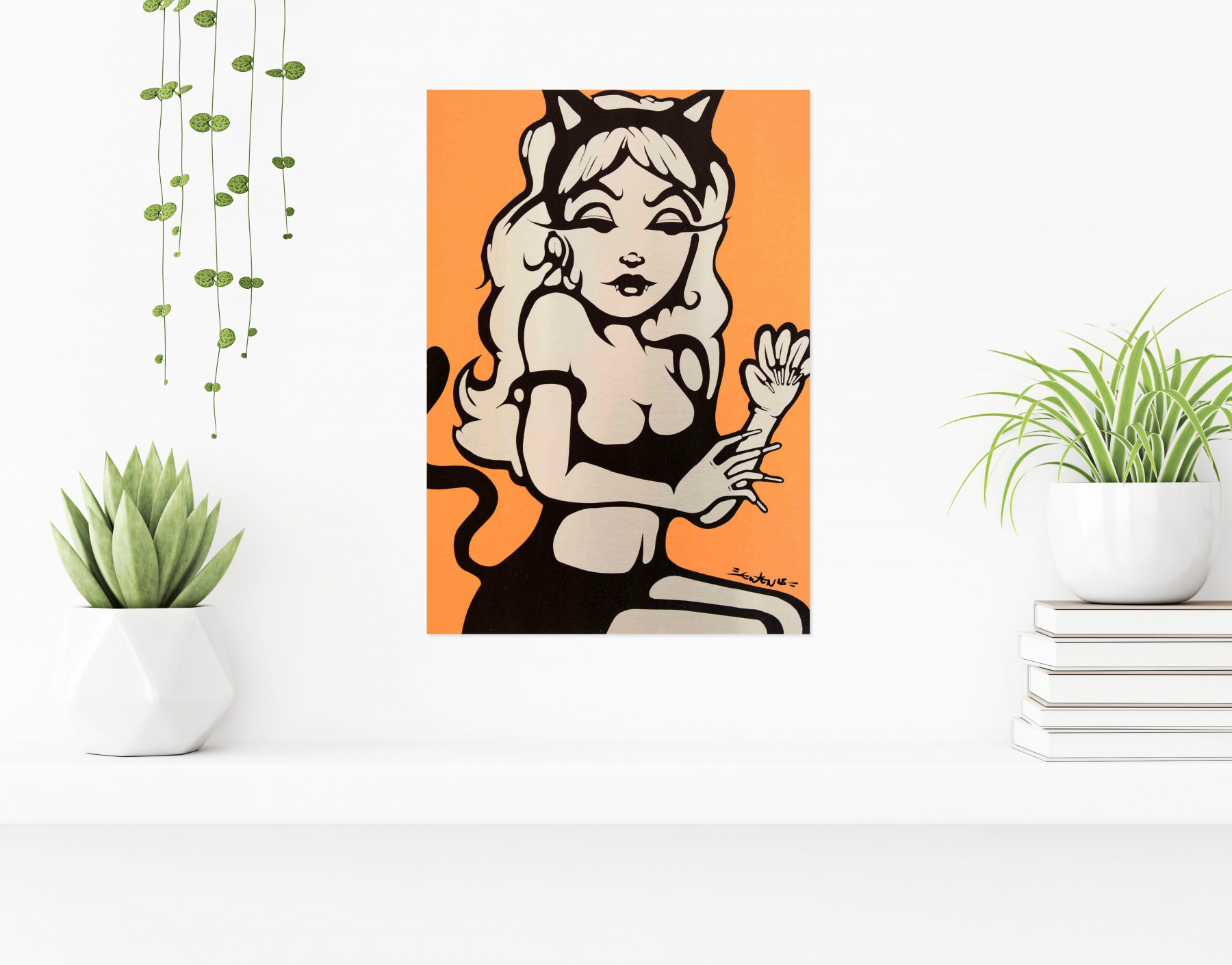 Ewen Gur, Meow, painting - Artalistic online contemporary art buying and selling gallery