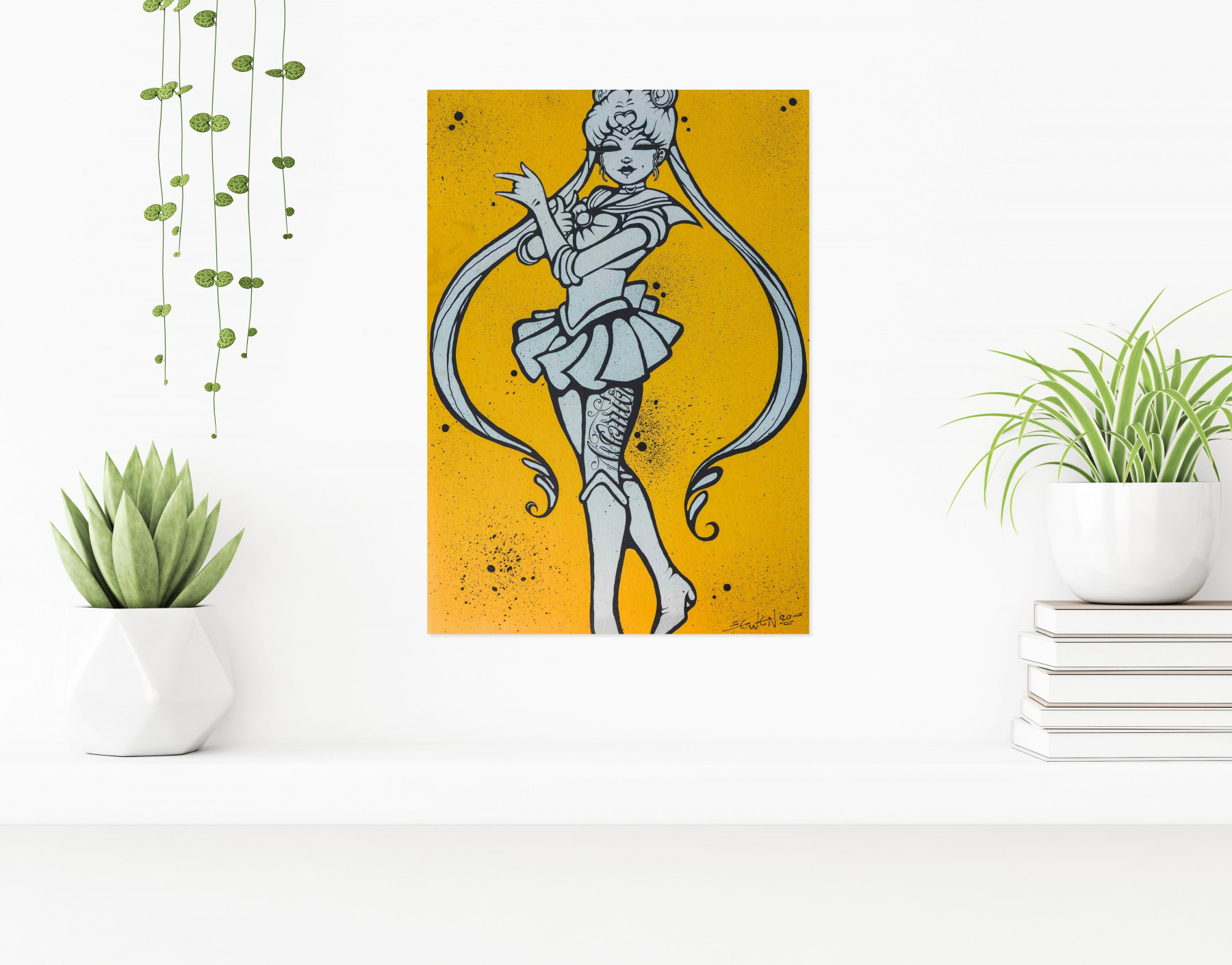 Ewen Gur, Sailor Moon, Edition - Artalistic online contemporary art buying and selling gallery