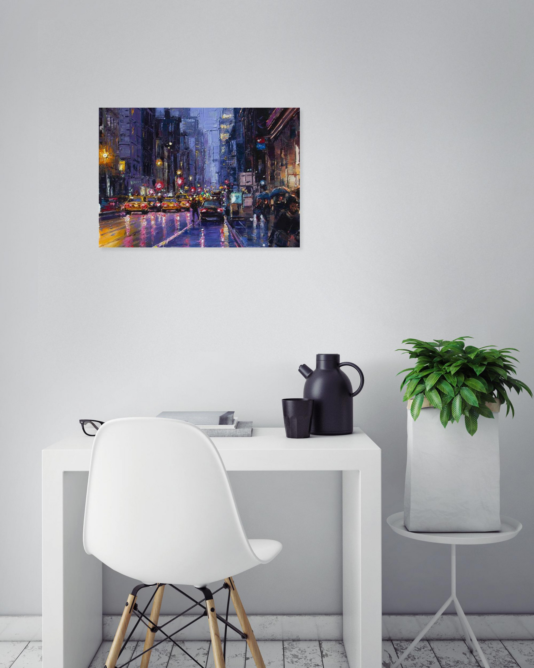 Allende, New York, painting - Artalistic online contemporary art buying and selling gallery