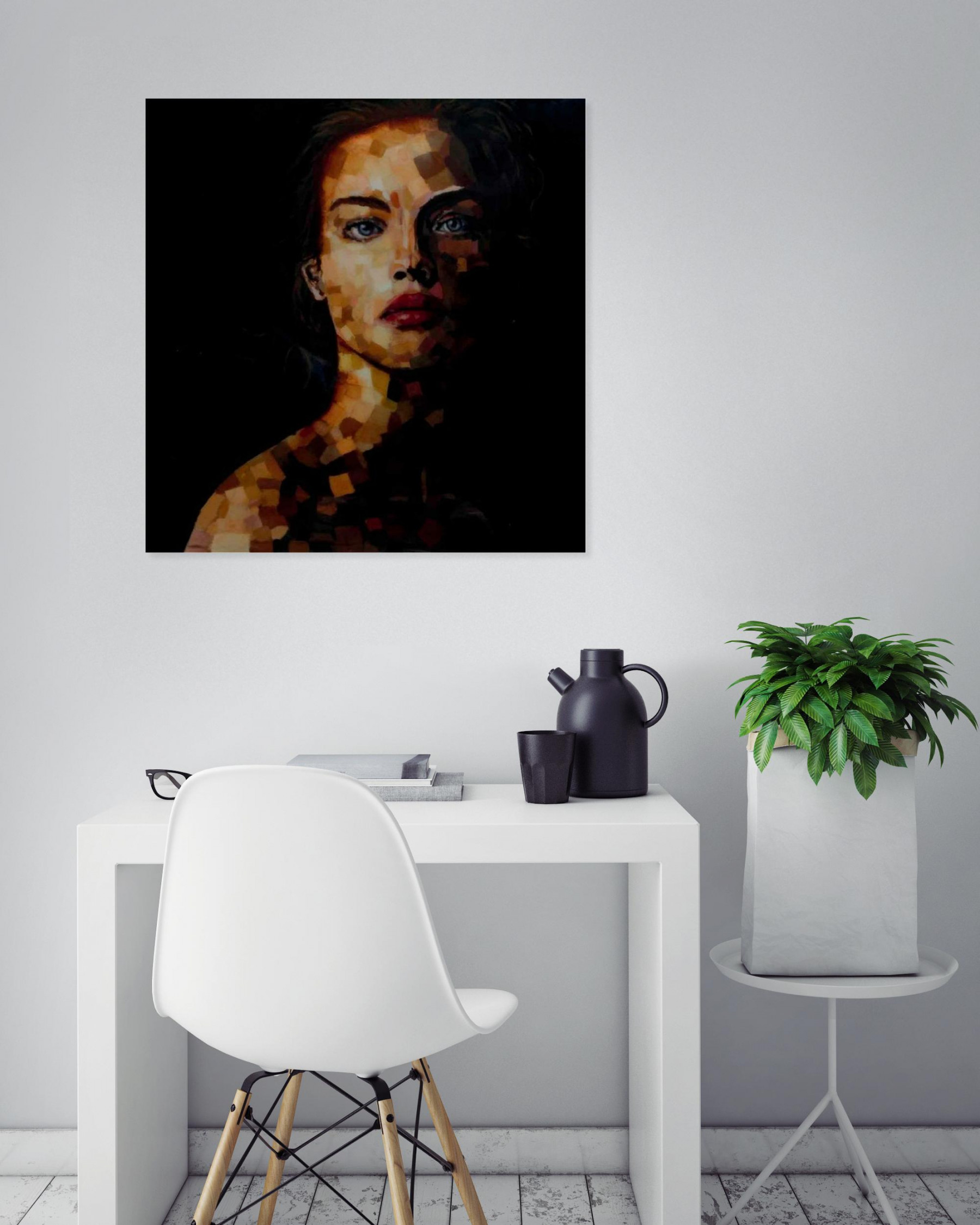 Béatrice Bissara, Natalia, painting - Artalistic online contemporary art buying and selling gallery