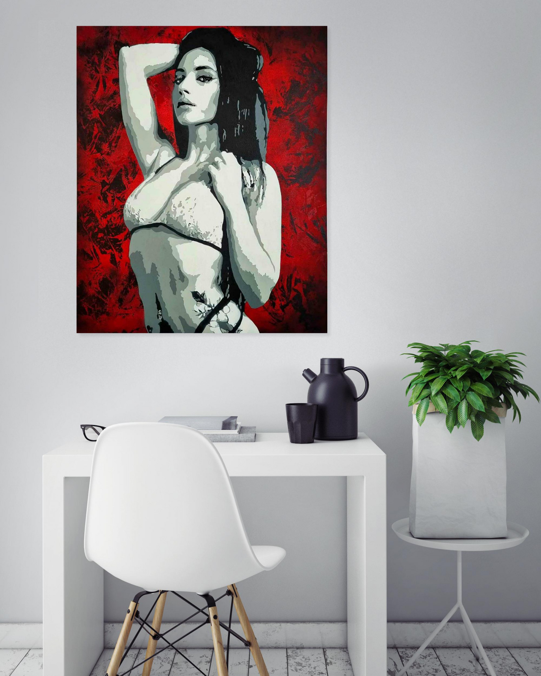 Asko Art, Ivy, painting - Artalistic online contemporary art buying and selling gallery