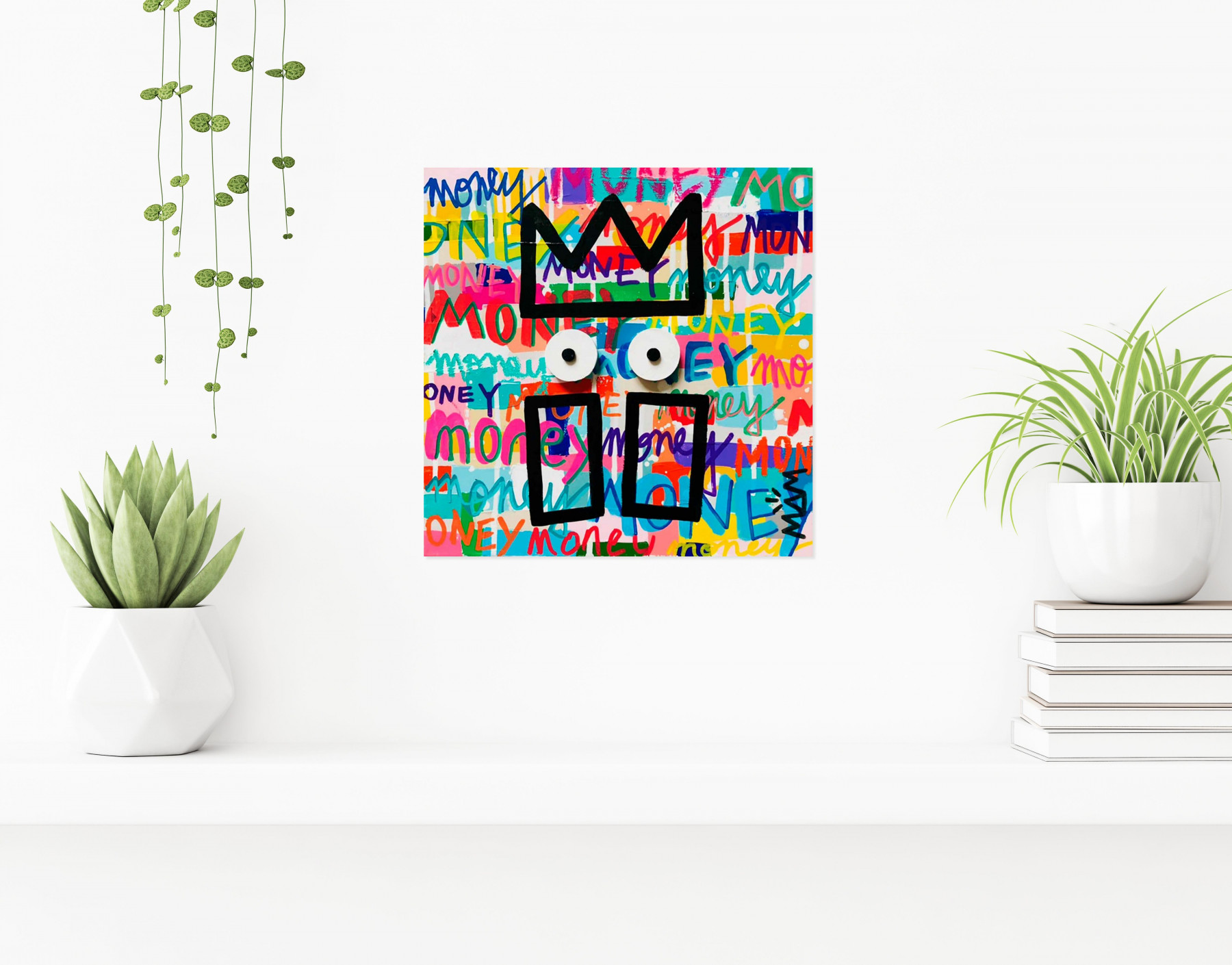 Mam, Money, painting - Artalistic online contemporary art buying and selling gallery