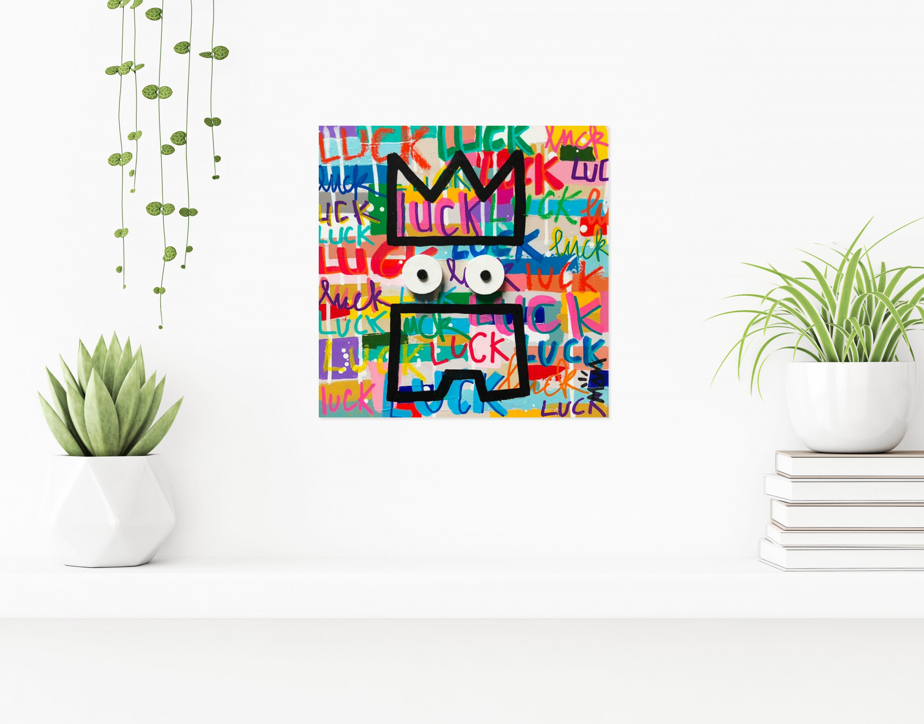 MAM, Luck, painting - Artalistic online contemporary art buying and selling gallery