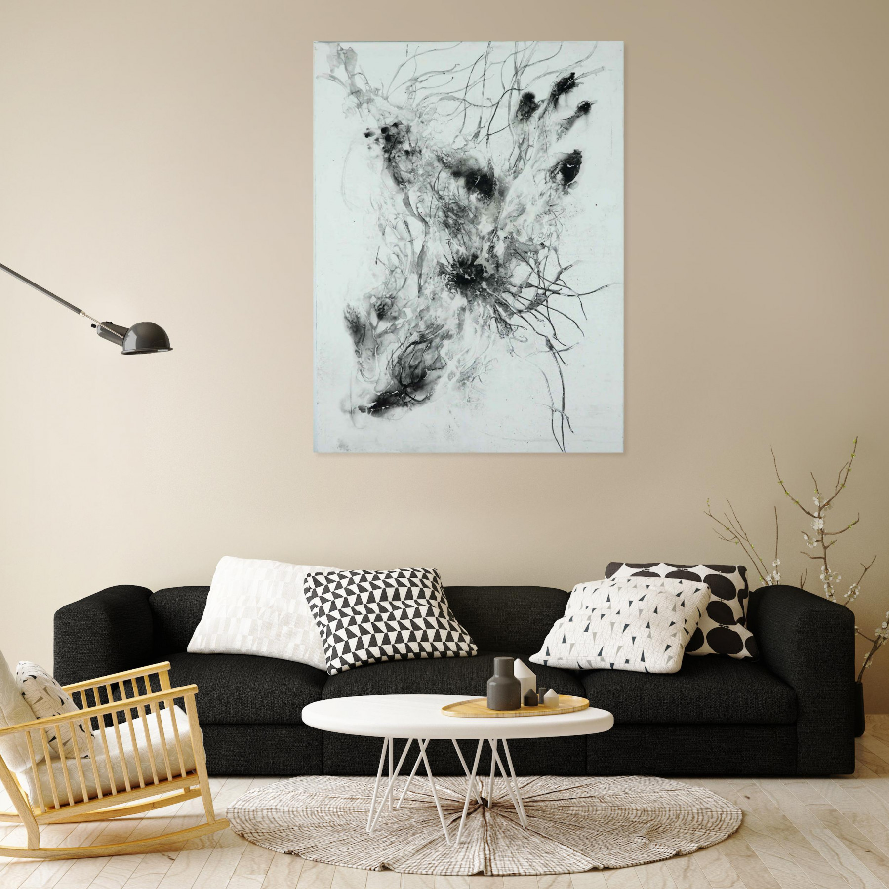 Cosmogony, Jérémy Jacquin, painting - Artalistic online contemporary art buying and selling gallery