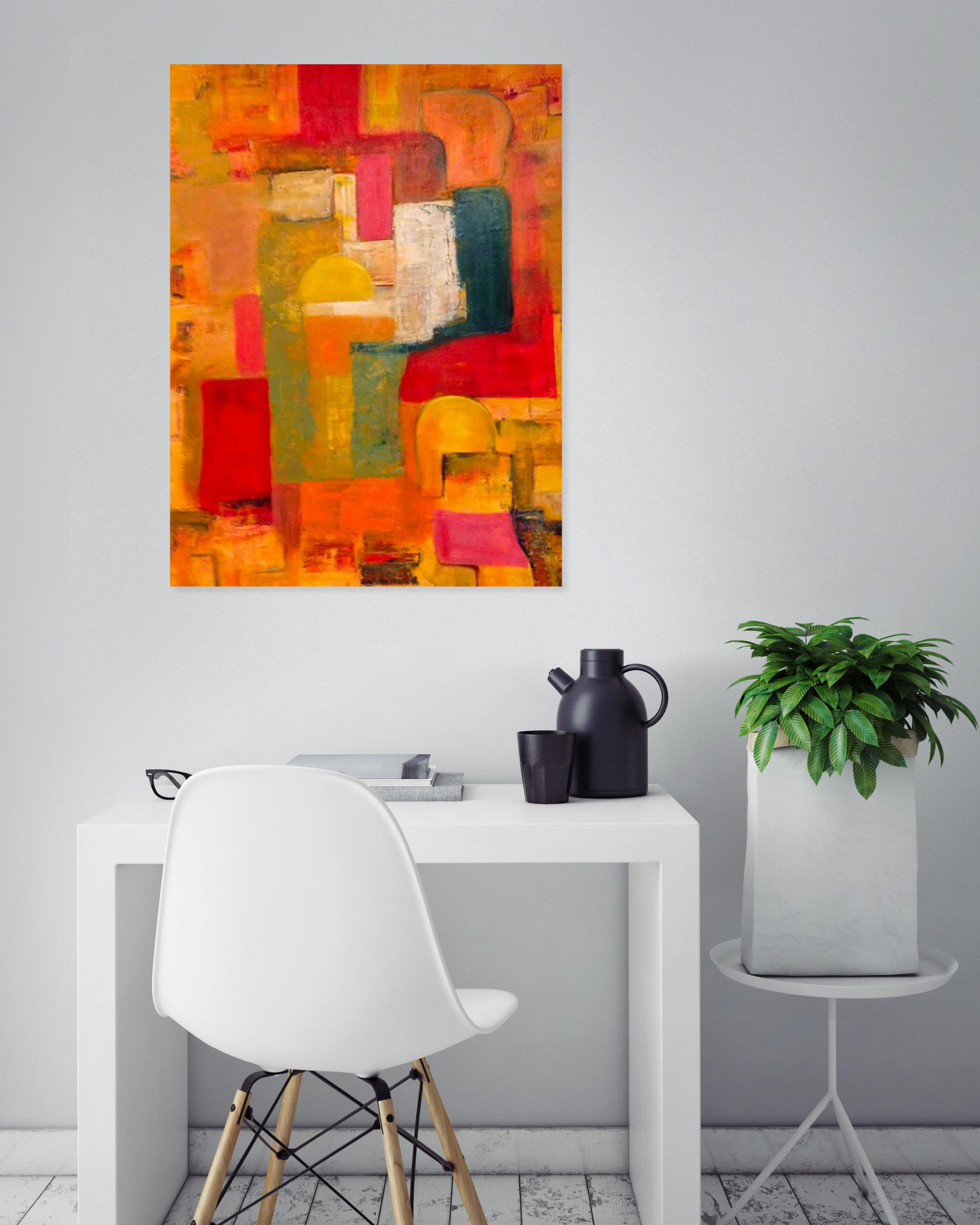 Evy SBK, the other side, painting - Artalistic online contemporary art buying and selling gallery