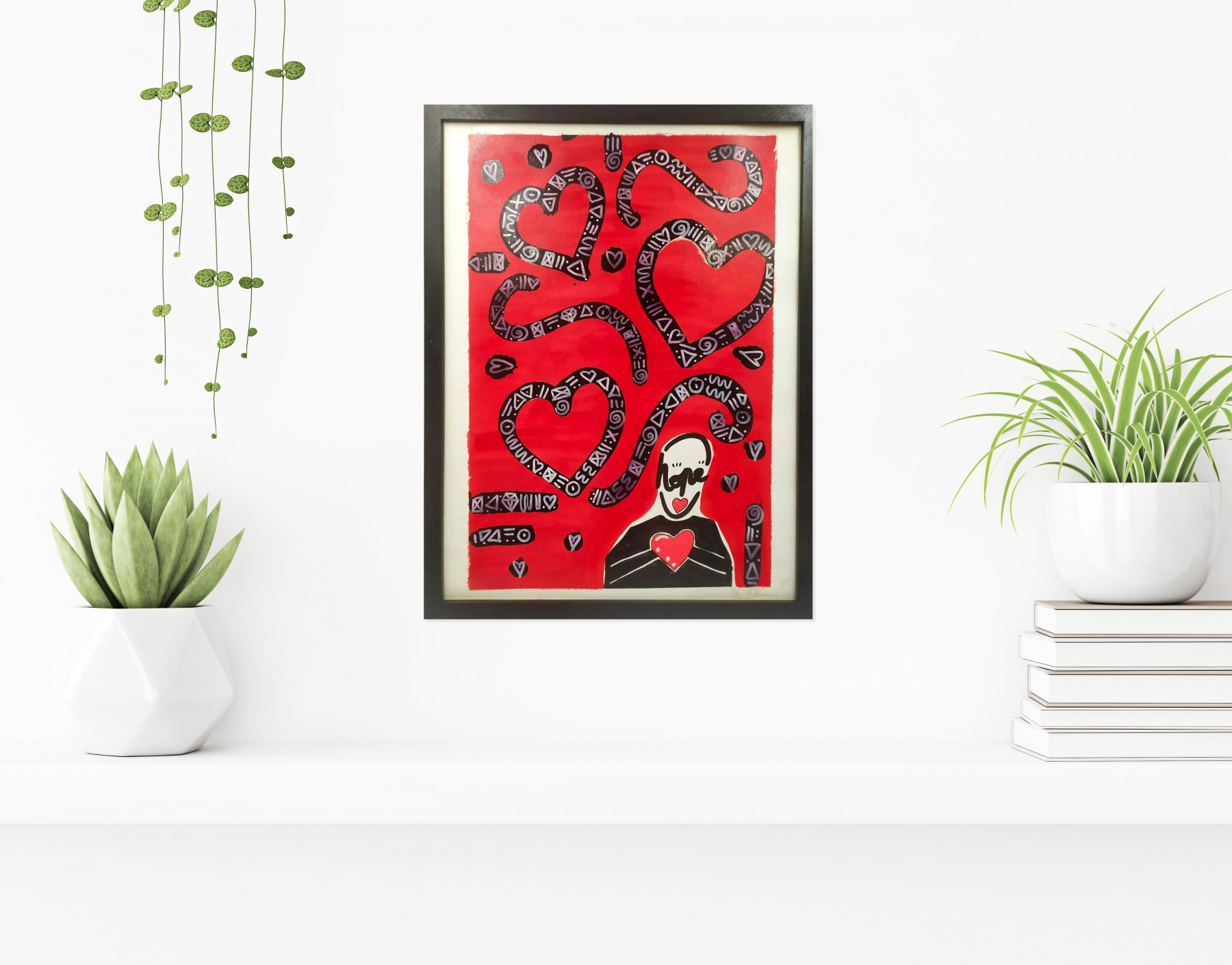 Mr Hope, Love, painting - Artalistic online contemporary art buying and selling gallery