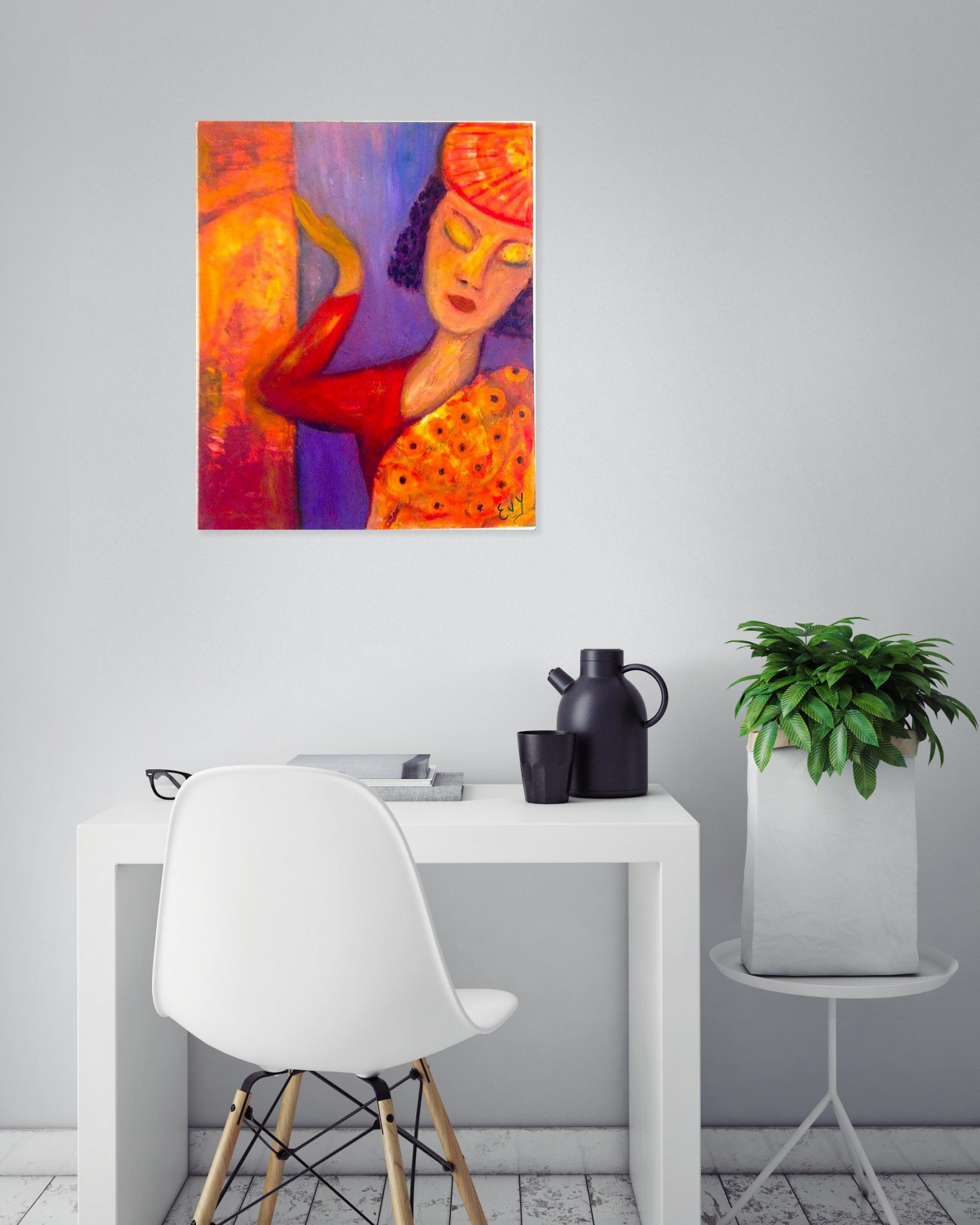 Evy SBK, sans titre, painting - Artalistic online contemporary art buying and selling gallery