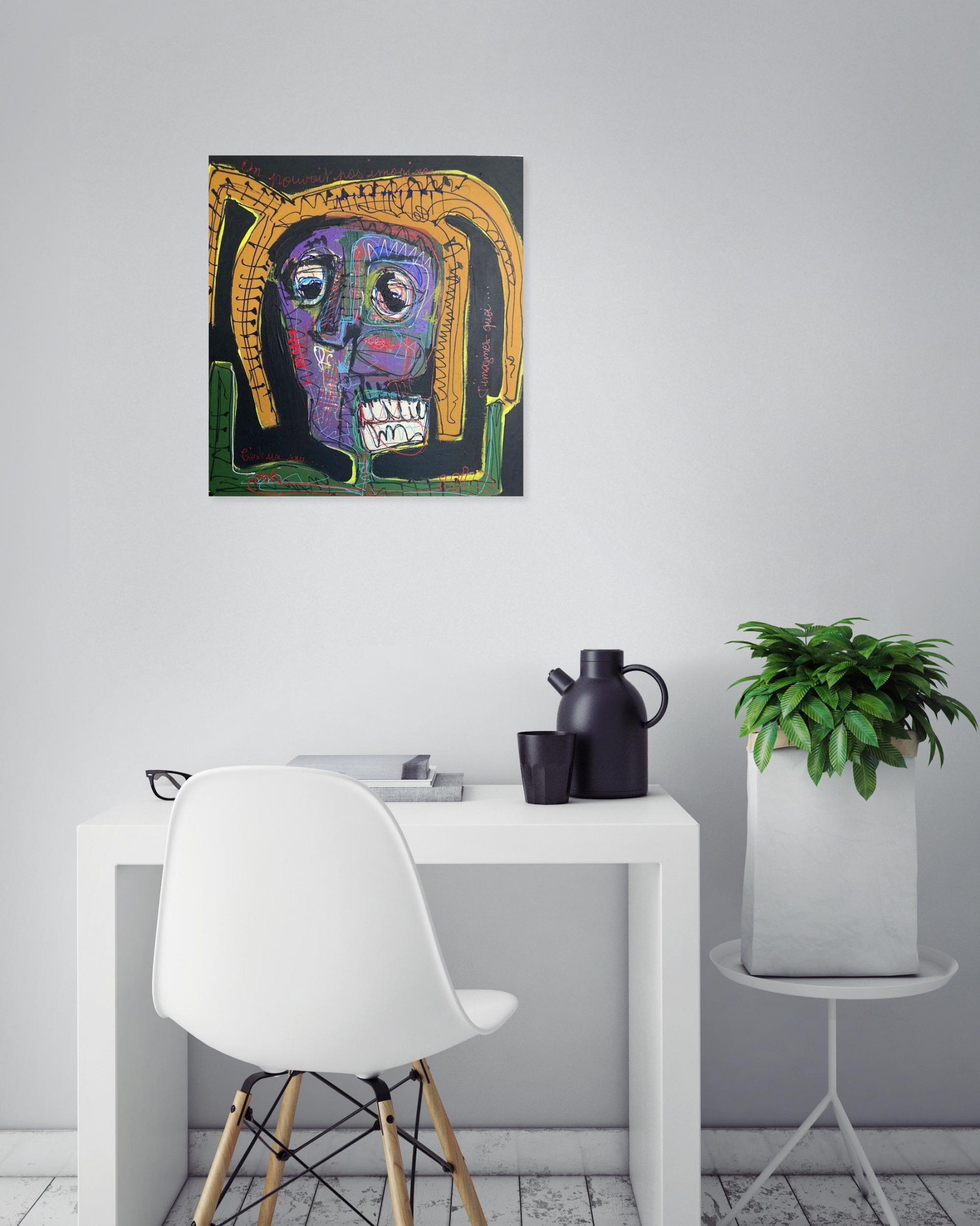 Eric Stein, T'imagines quoi, painting - Artalistic online contemporary art buying and selling gallery