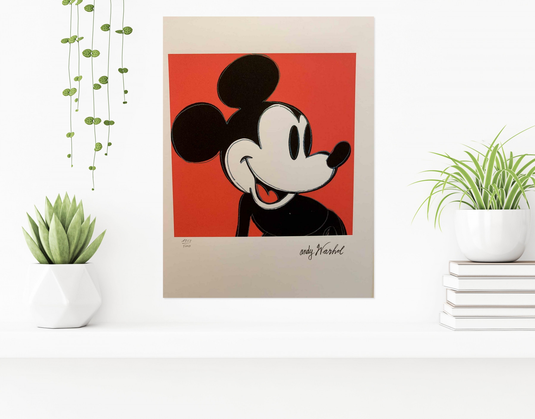 Andy Warhol, Mickey Mouse, edition - Artalistic online contemporary art buying and selling gallery