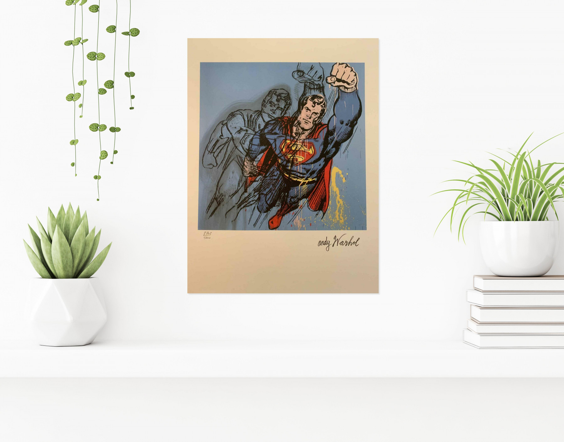 Andy Warhol, Superman, Edition - Artalistic online contemporary art buying and selling gallery