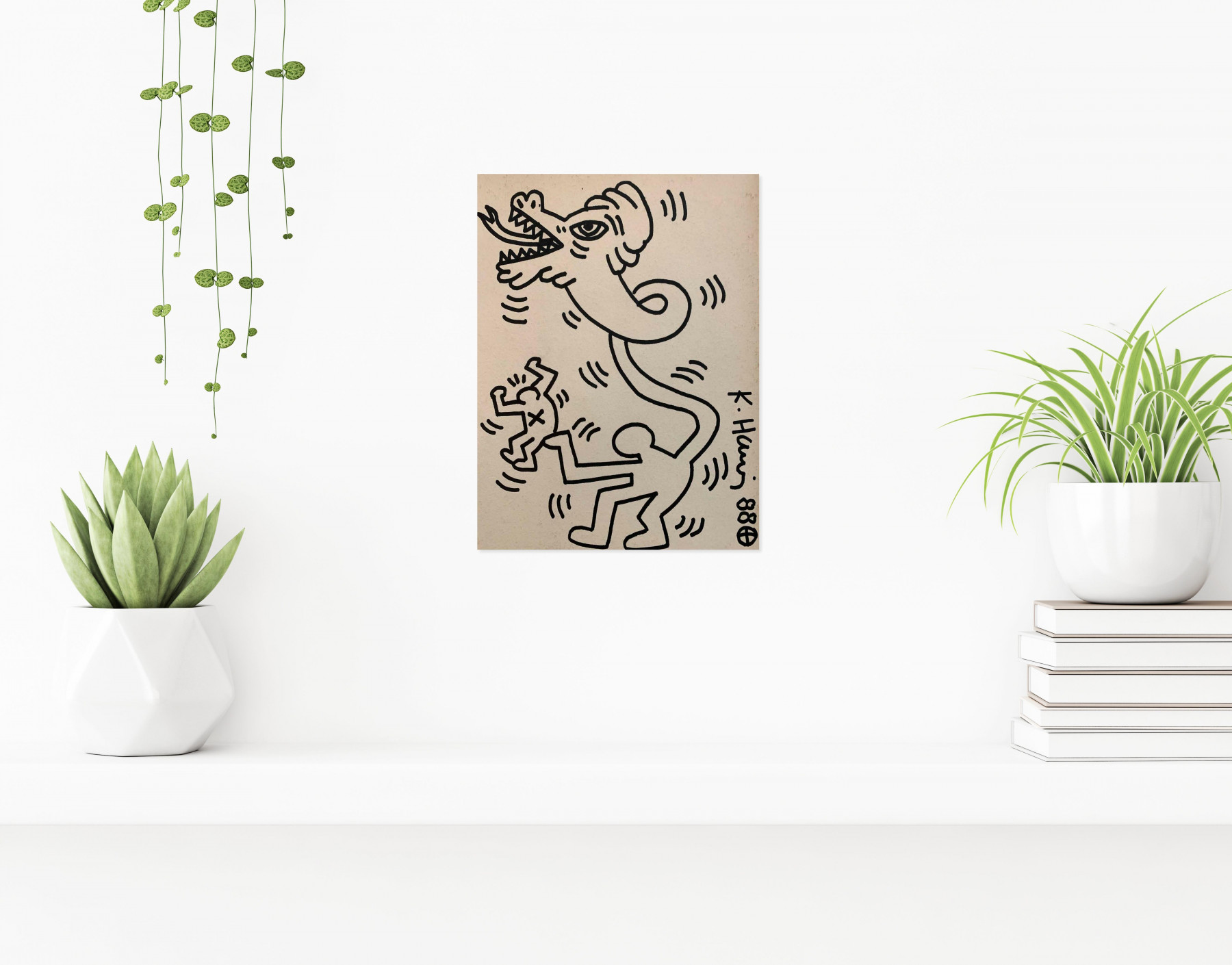 Keith Haring, sans titre, drawing - Artalistic online contemporary art buying and selling gallery