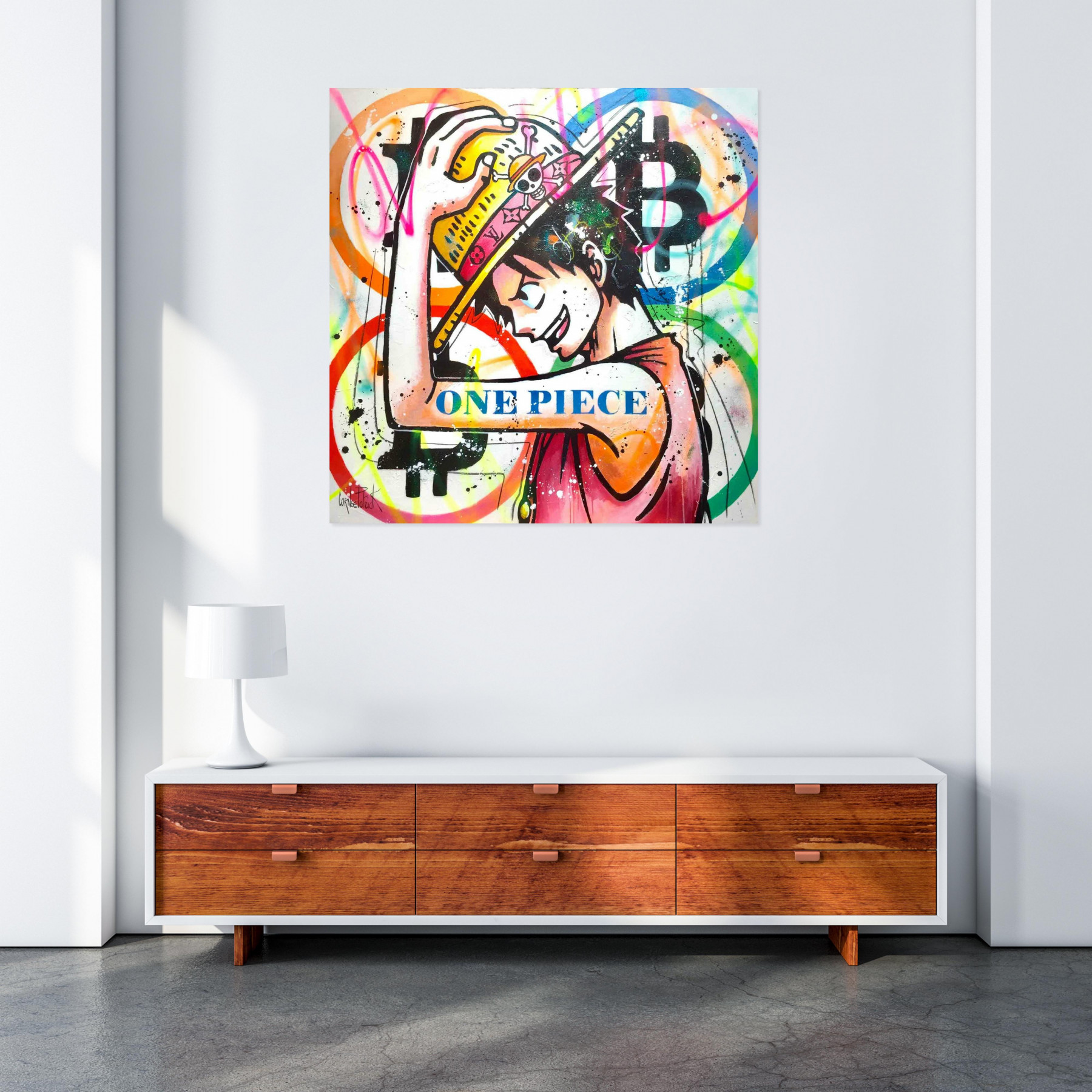 Patrick Cornée, Luffy, painting - Artalistic online contemporary art buying and selling gallery