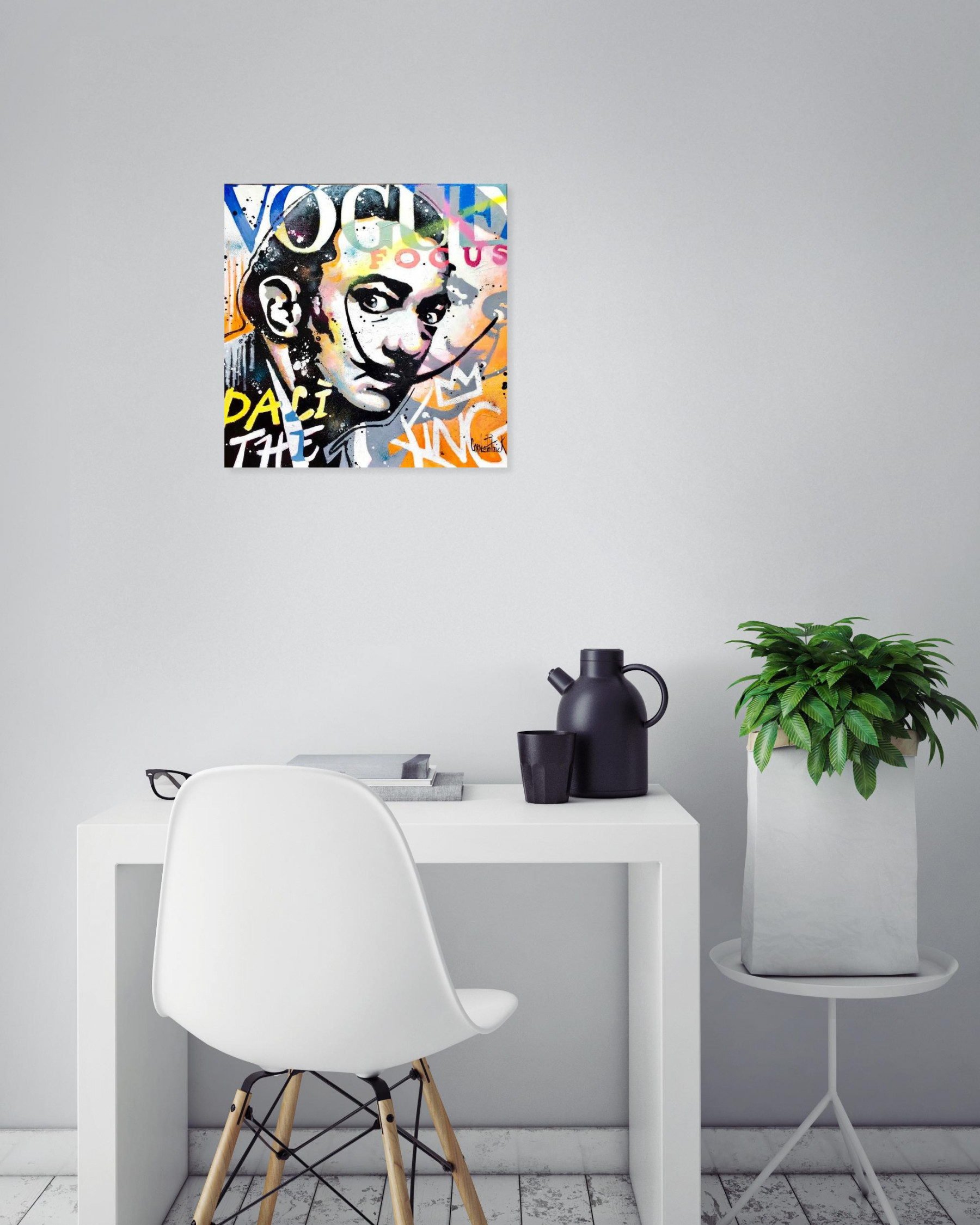 Patrick Cornée, Salvador Dali, painting - Artalistic online contemporary art buying and selling gallery