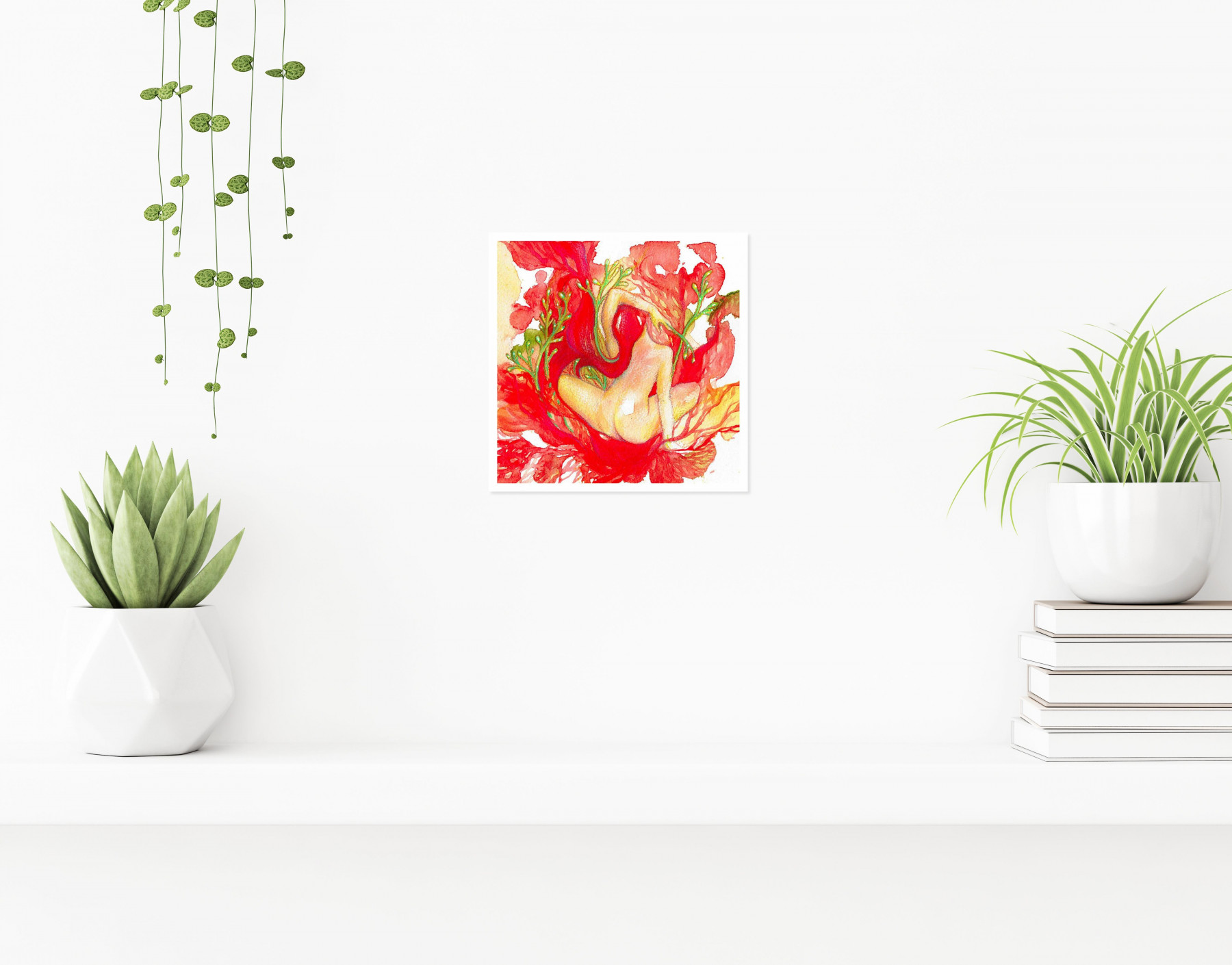 4in, Mon corps vivant, drawing - Artalistic online contemporary art buying and selling gallery